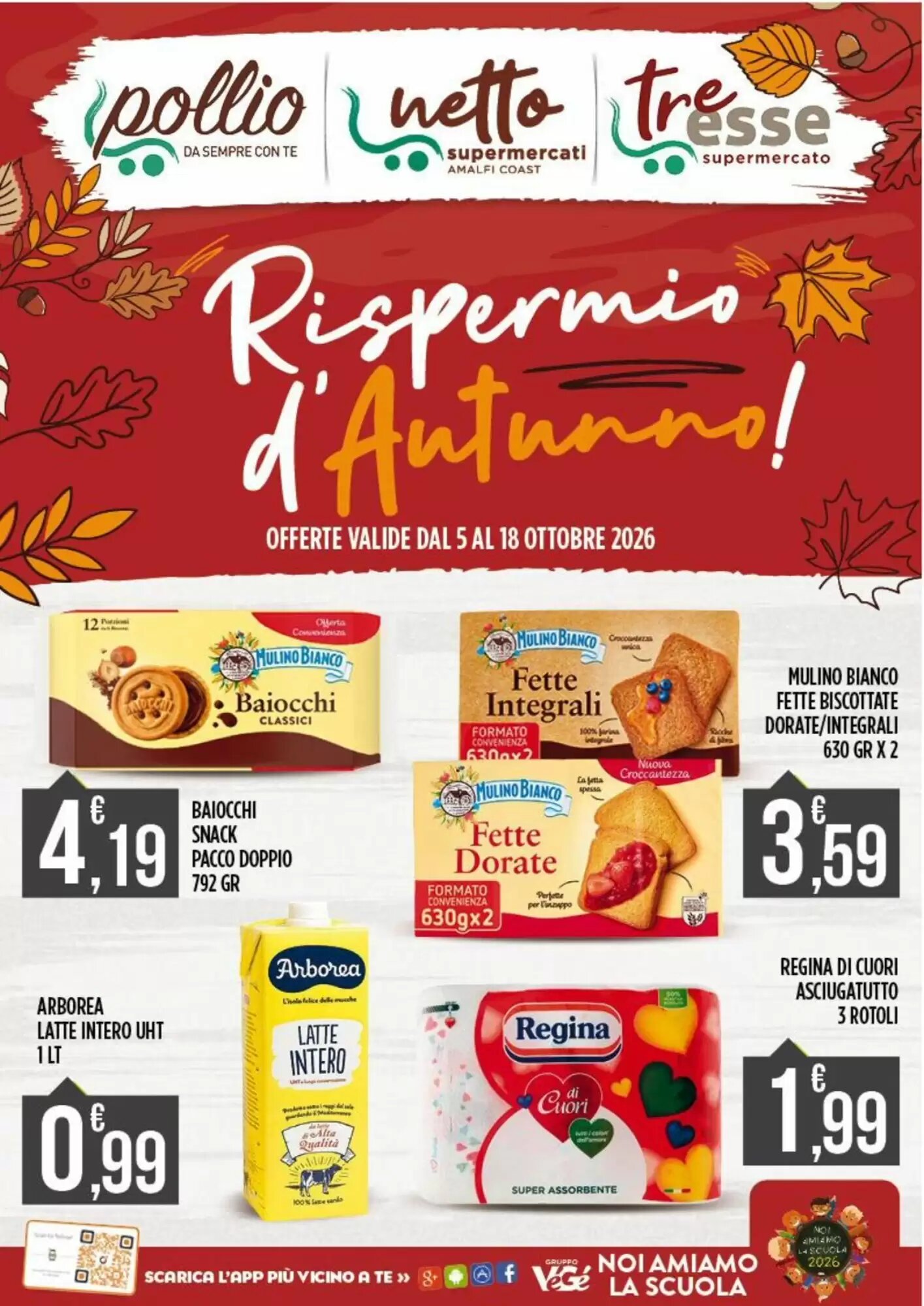 Volantino promozionale Supermercato Pollio valide dal 05/10/2026 - Pagina 1.