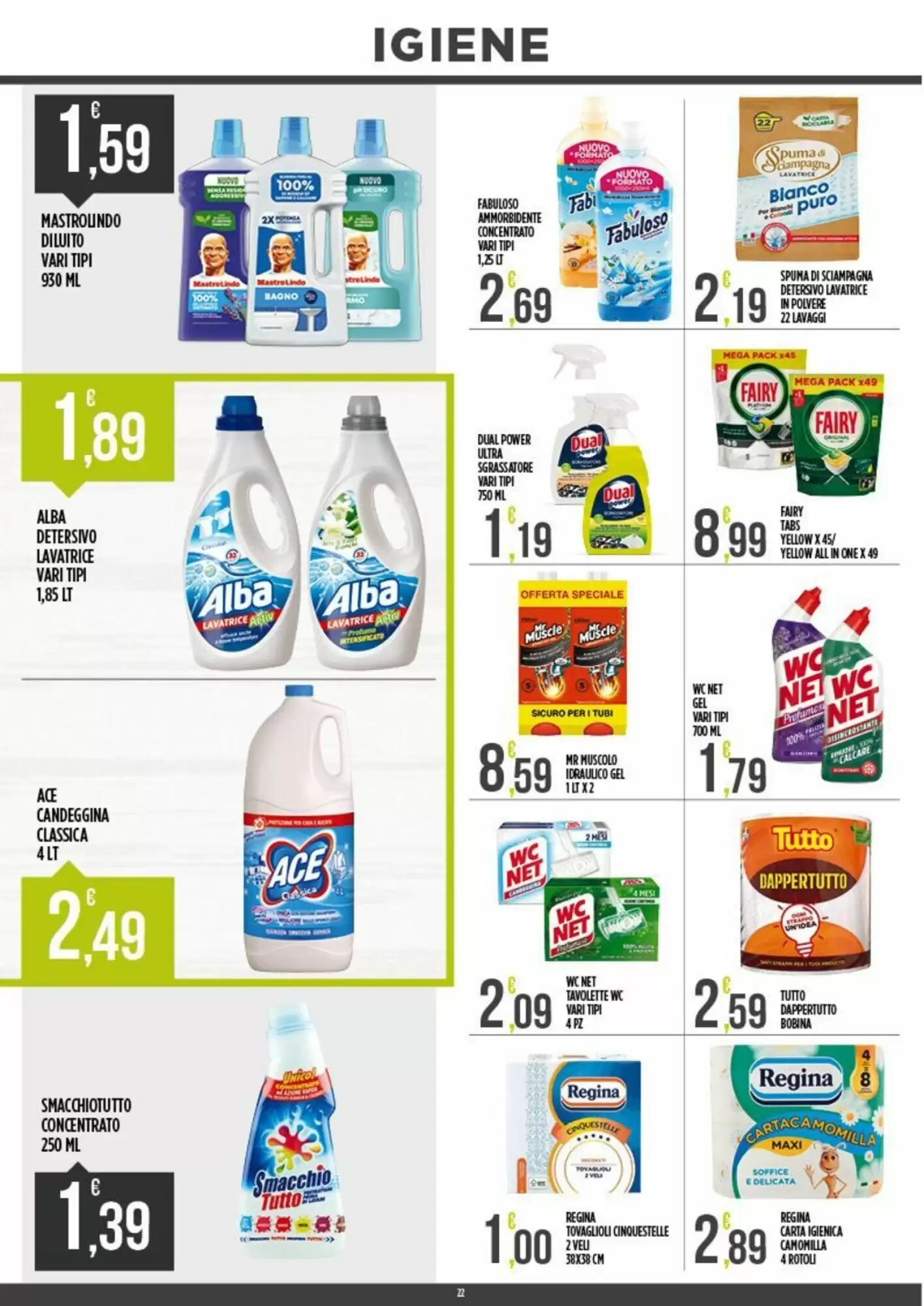 Volantino promozionale Supermercato Pollio  valide dal 05/10/2026 - Pagina 22.