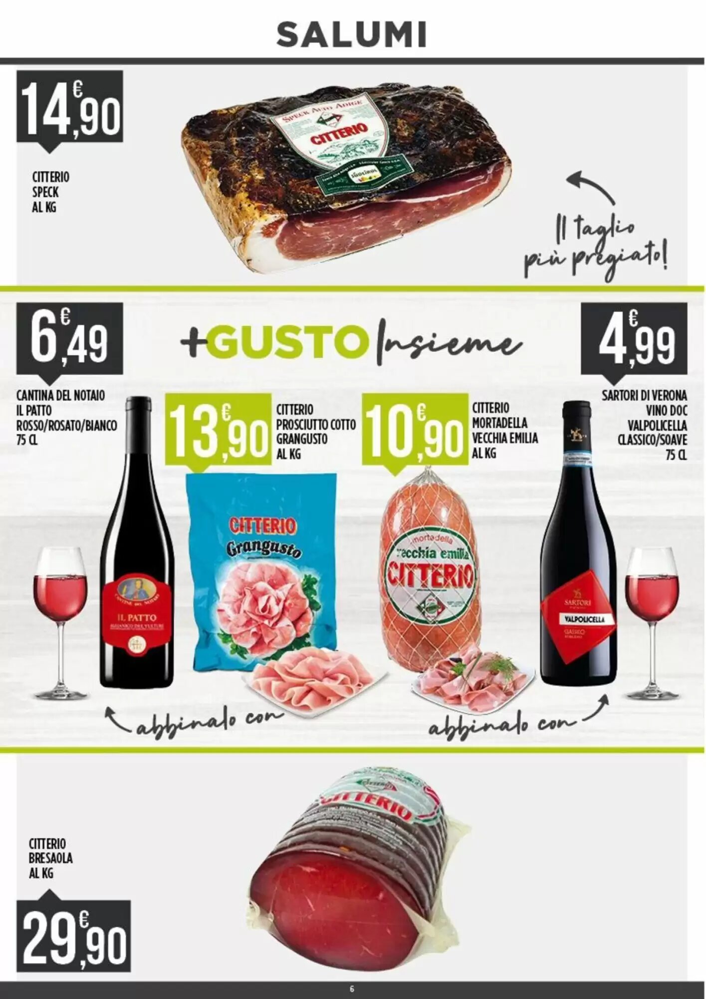 Volantino promozionale Supermercato Pollio  valide dal 05/10/2026 - Pagina 6.