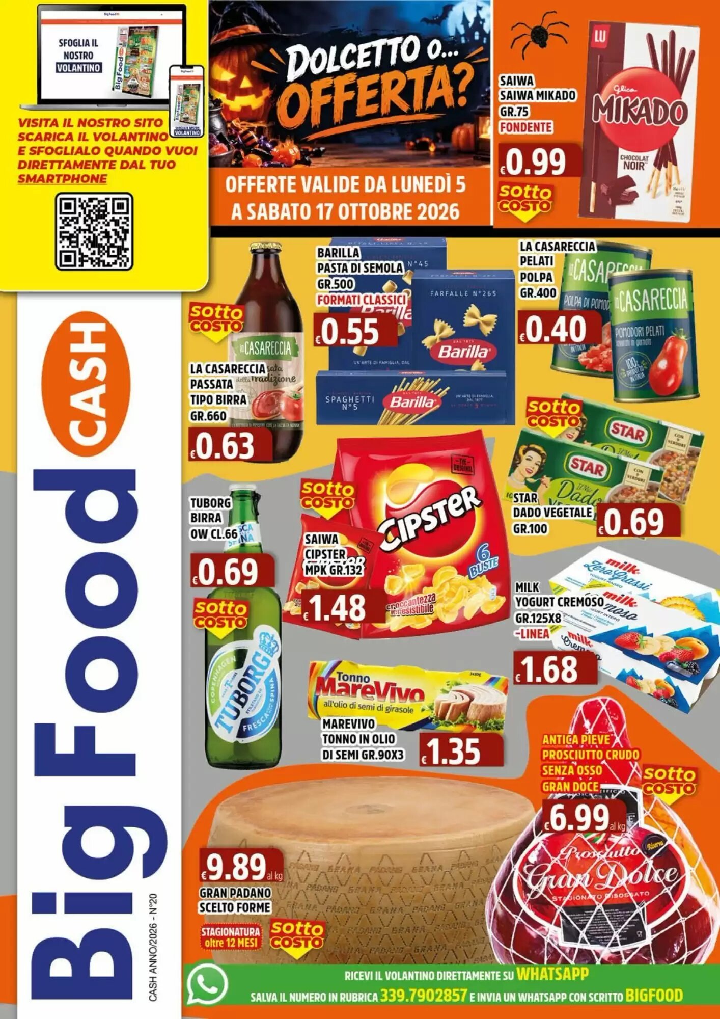 Volantino promozionale Big Food valide dal 05/10/2026 - Pagina 1.