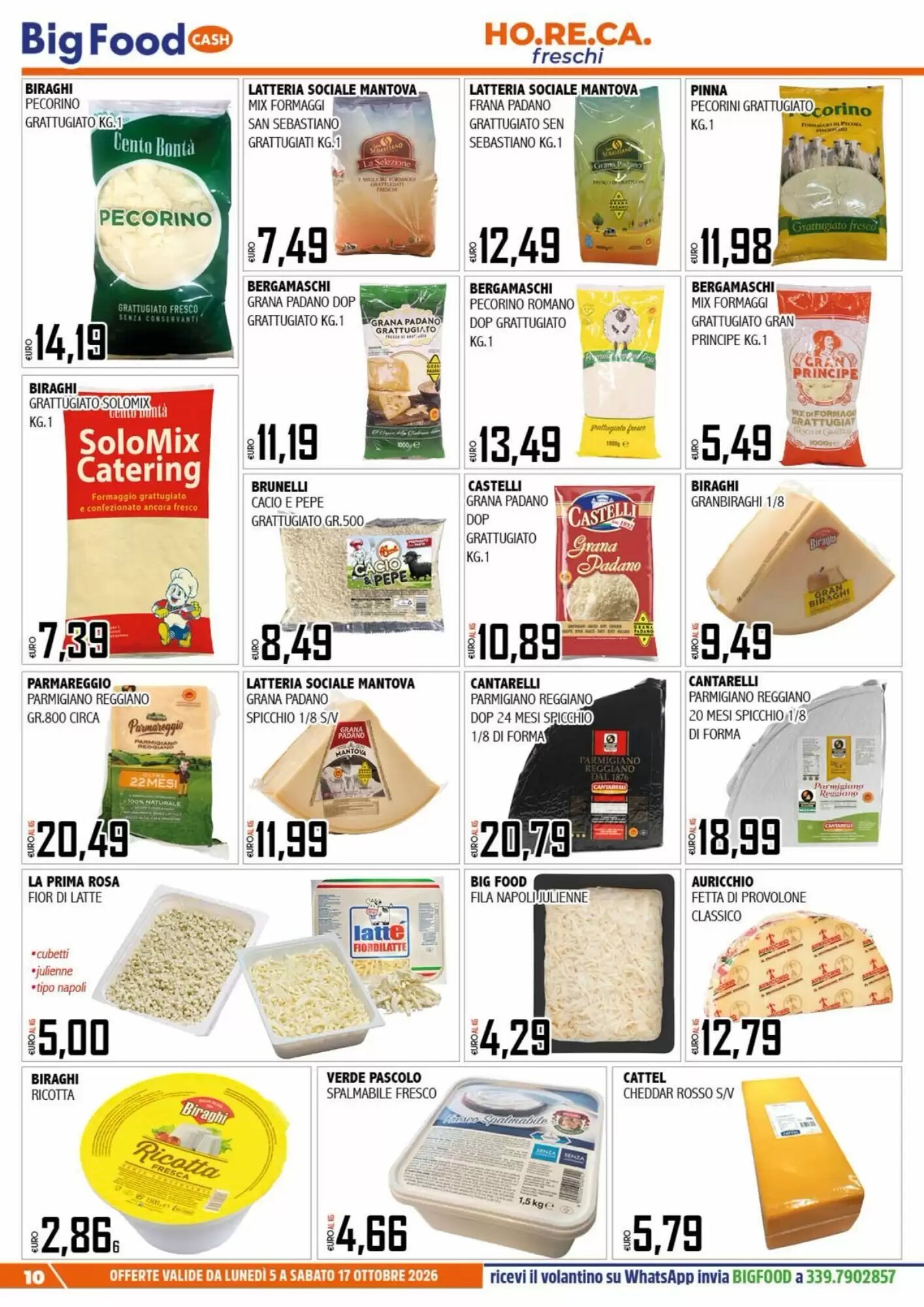 Volantino promozionale Big Food  valide dal 05/10/2026 - Pagina 10.