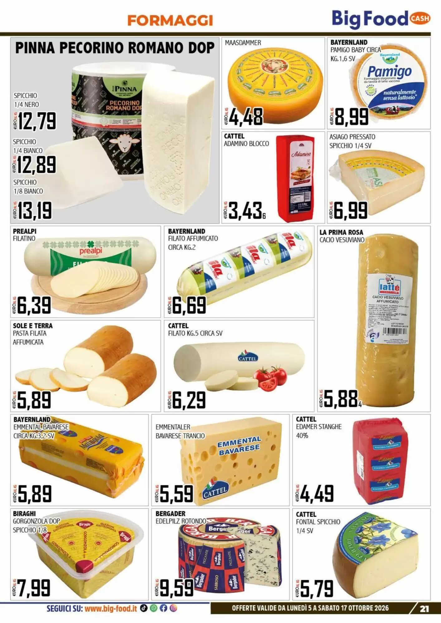 Volantino promozionale Big Food  valide dal 05/10/2026 - Pagina 21.