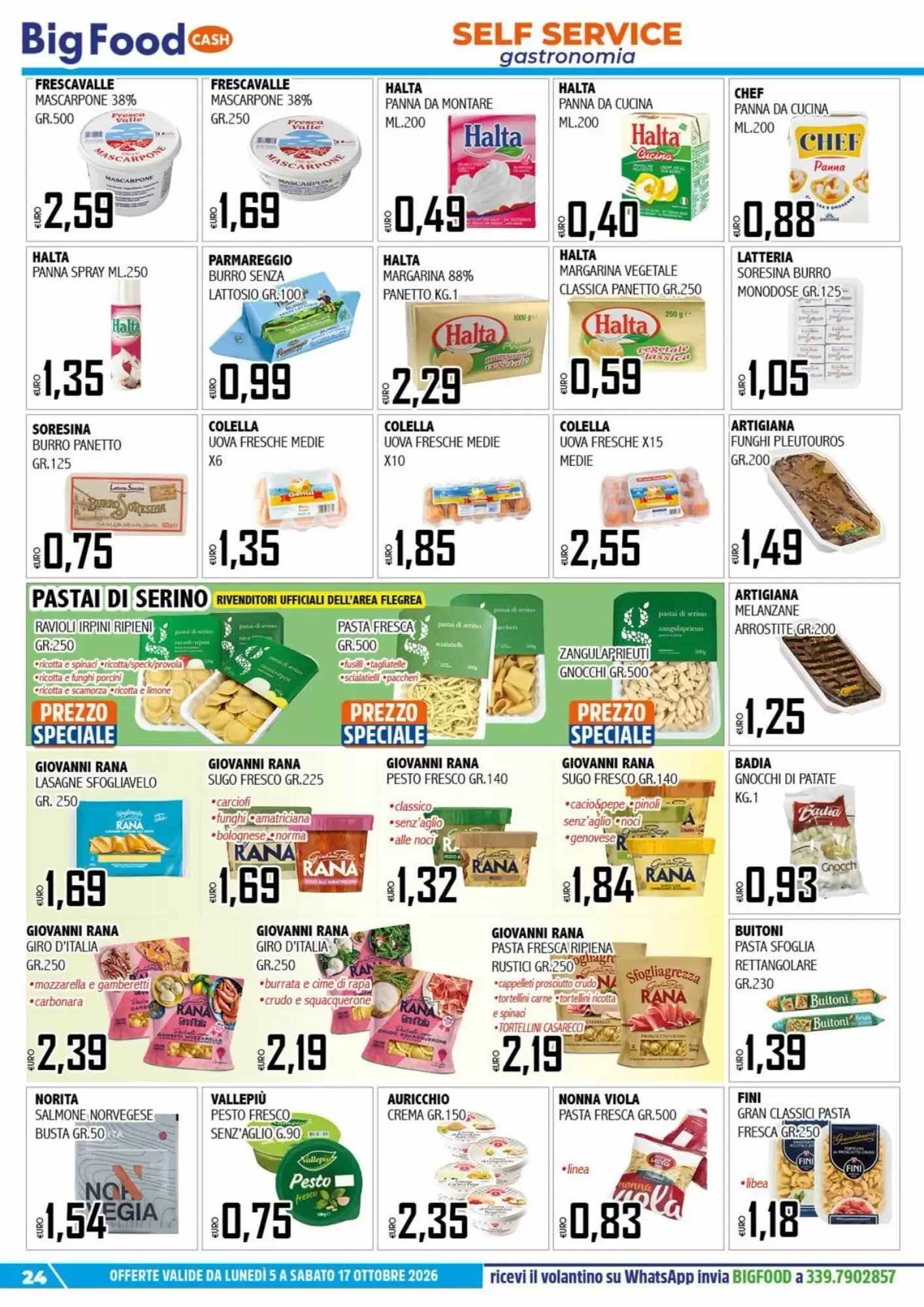 Volantino promozionale Big Food  valide dal 05/10/2026 - Pagina 24.
