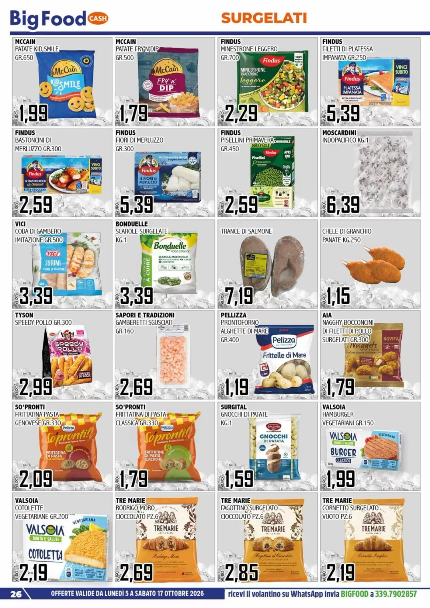 Volantino promozionale Big Food  valide dal 05/10/2026 - Pagina 26.