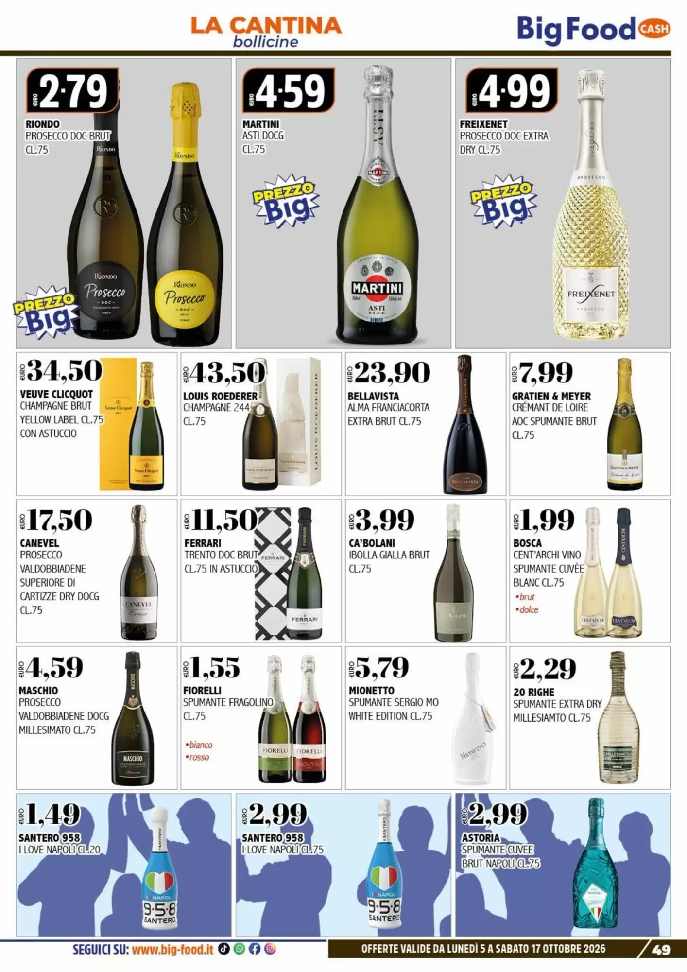 Volantino promozionale Big Food  valide dal 05/10/2026 - Pagina 49.