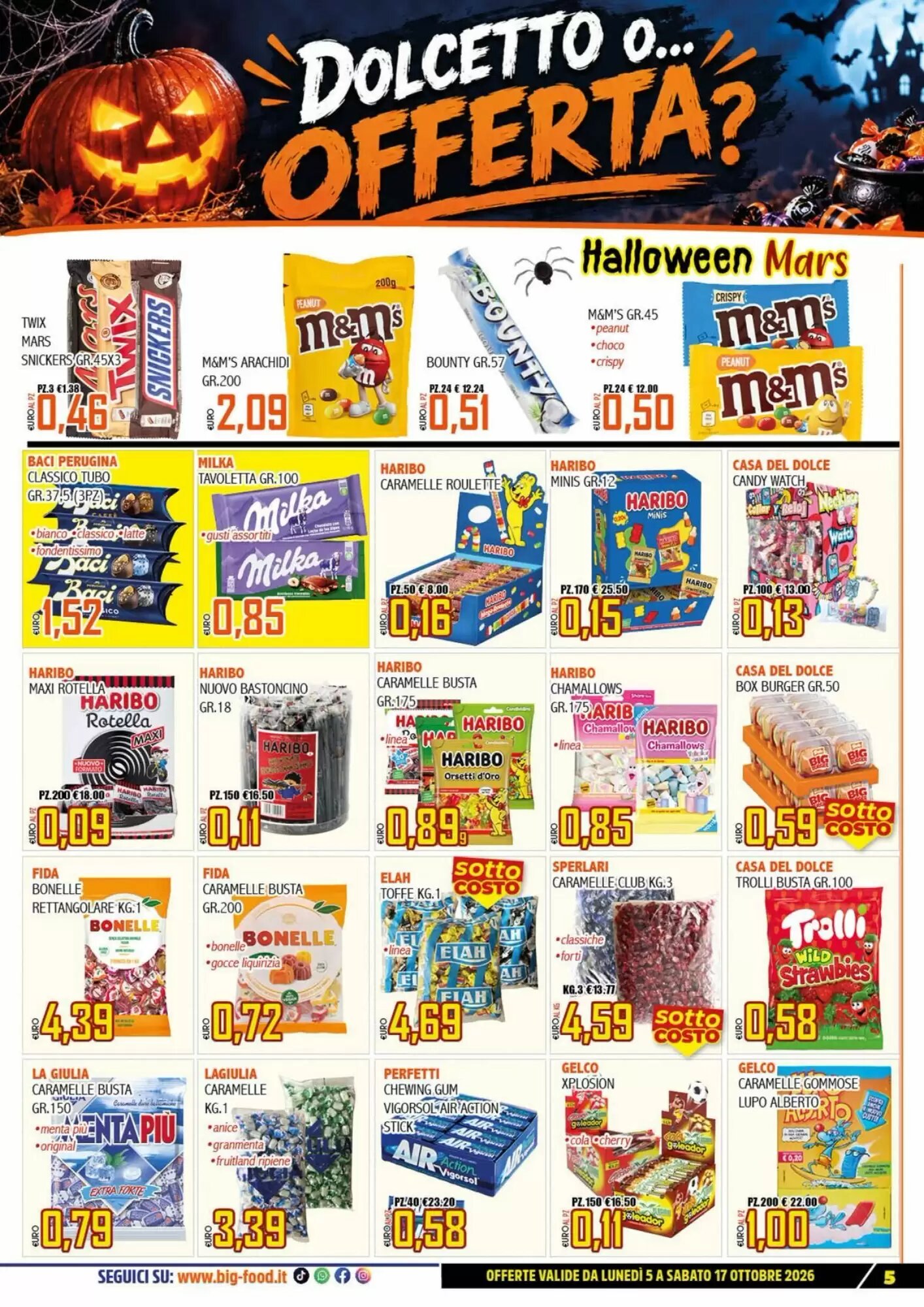 Volantino promozionale Big Food  valide dal 05/10/2026 - Pagina 5.