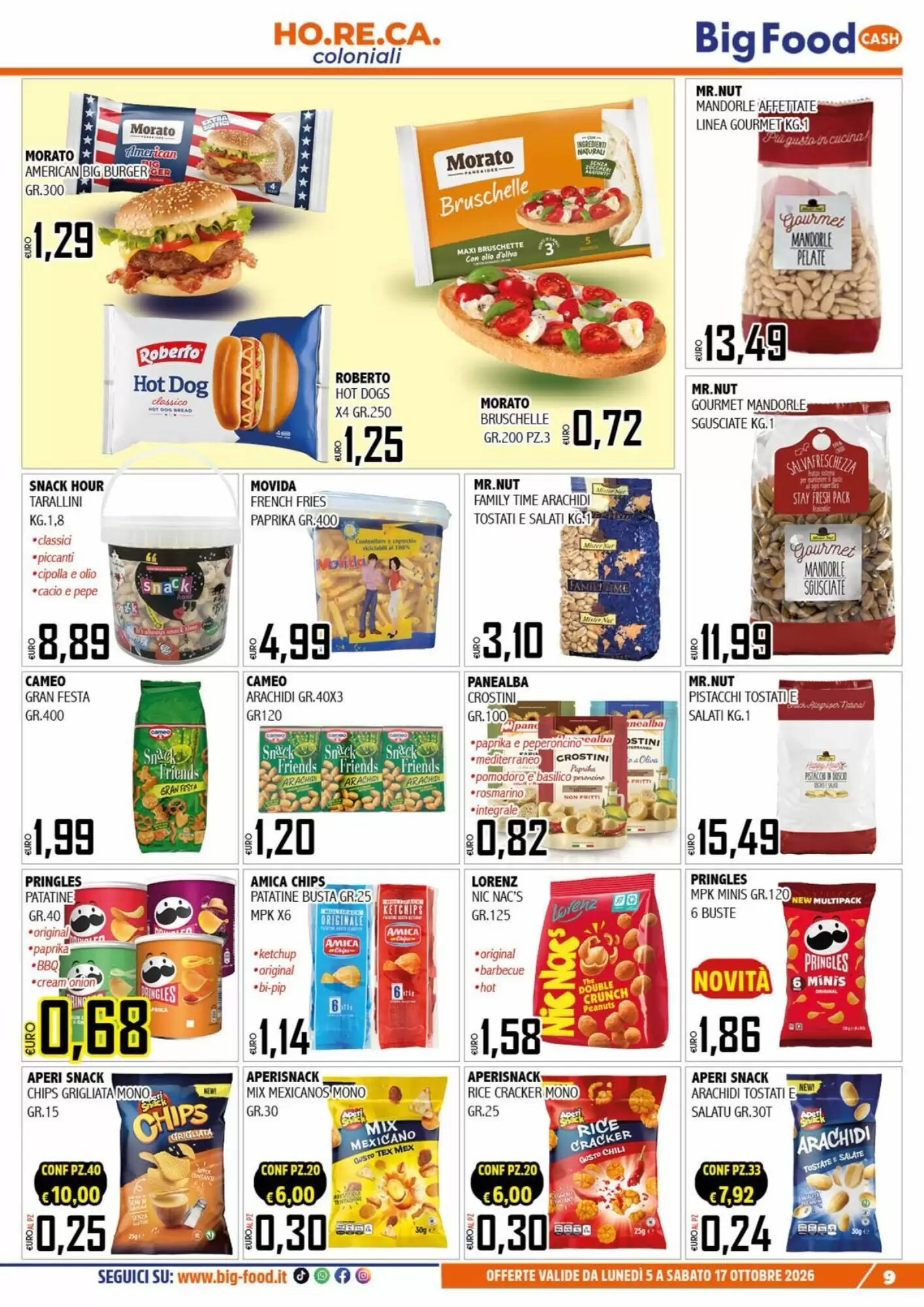 Volantino promozionale Big Food  valide dal 05/10/2026 - Pagina 9.