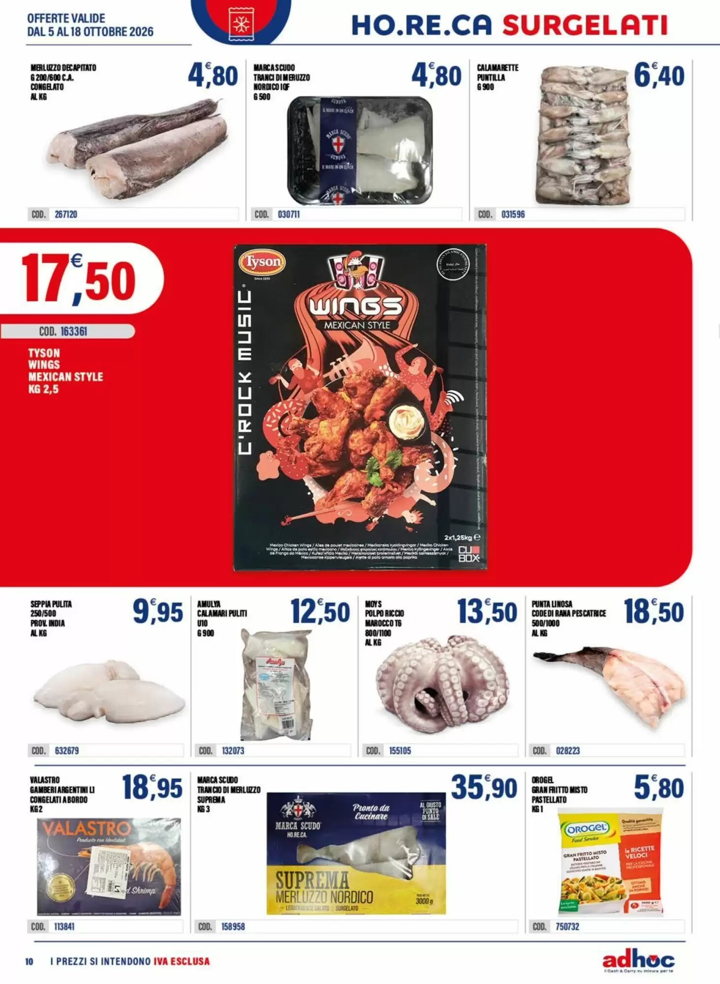 Volantino promozionale Adhoc  valide dal 05/10/2026 - Pagina 10.
