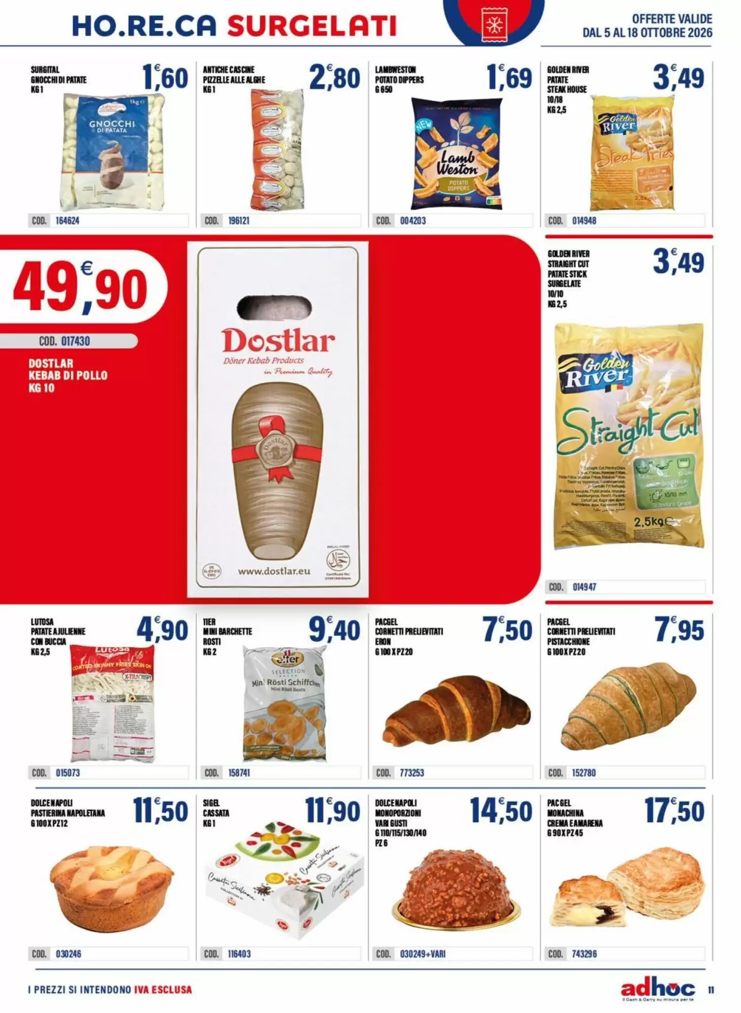 Volantino promozionale Adhoc  valide dal 05/10/2026 - Pagina 11.