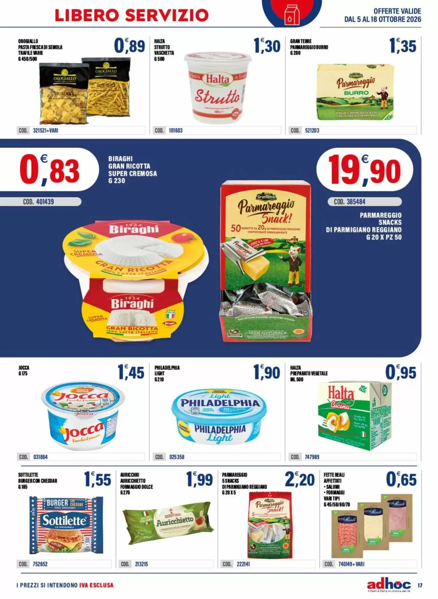 Volantino promozionale Adhoc  valide dal 05/10/2026 - Pagina 17.