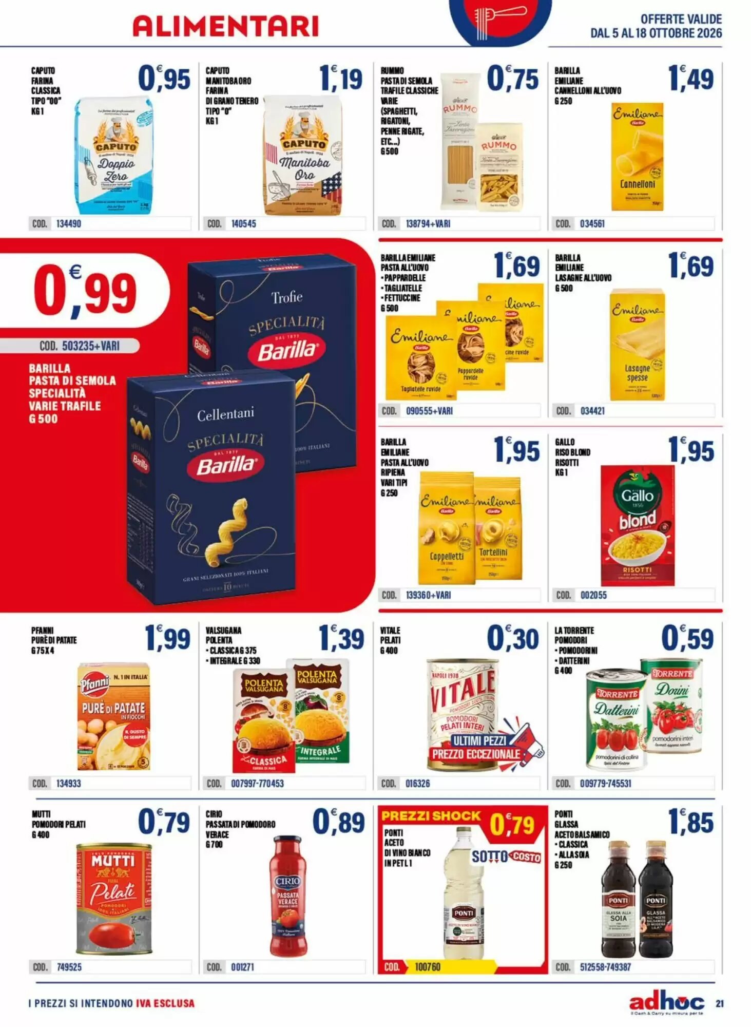 Volantino promozionale Adhoc  valide dal 05/10/2026 - Pagina 21.