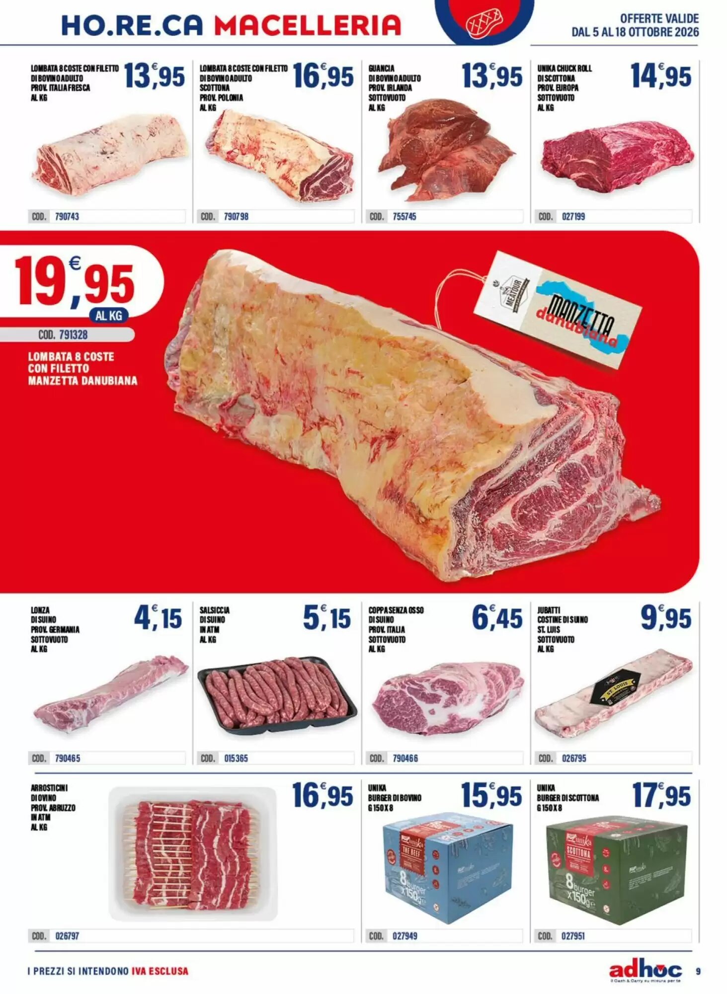 Volantino promozionale Adhoc  valide dal 05/10/2026 - Pagina 9.