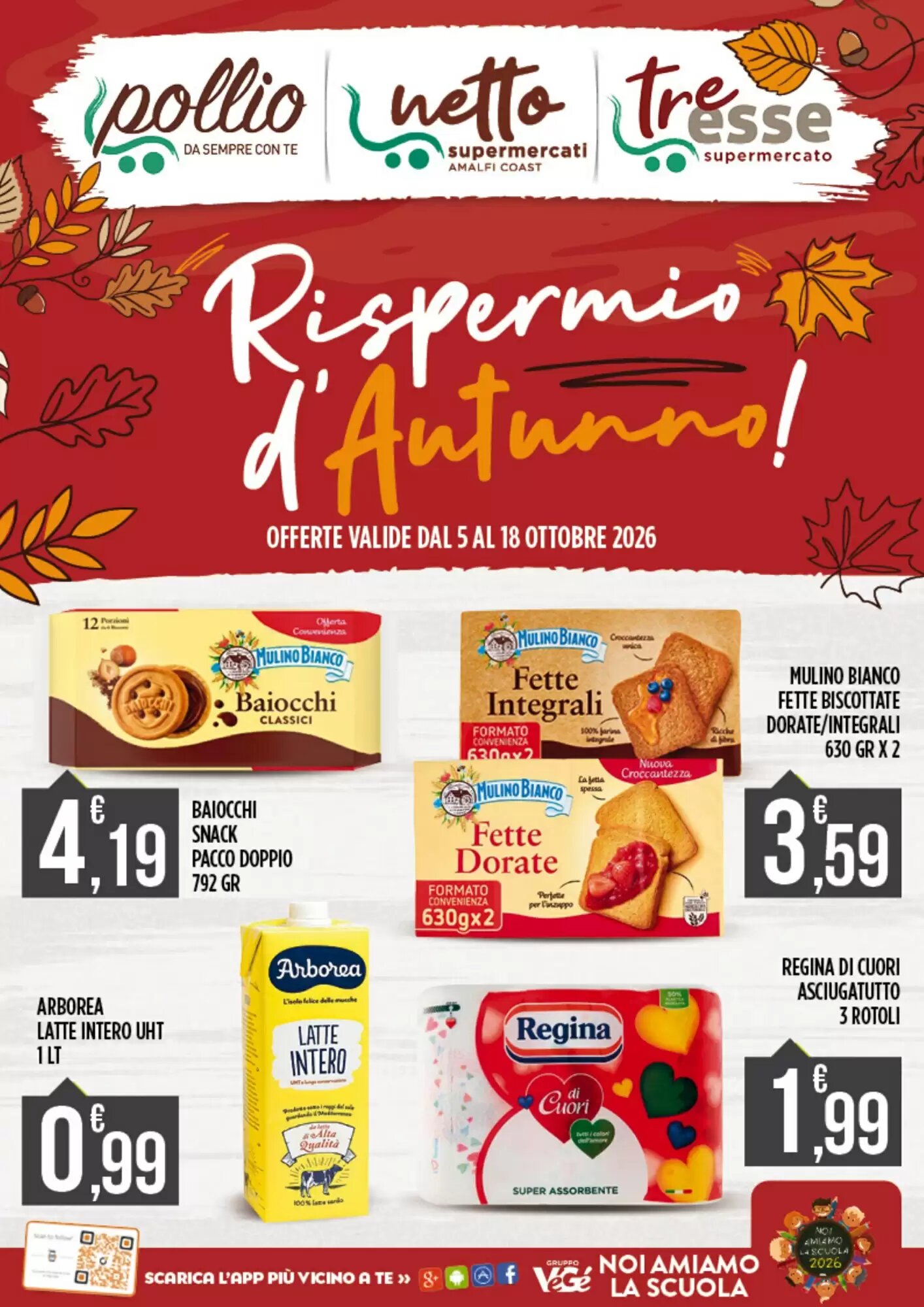Volantino promozionale Netto Supermercati valide dal 05/10/2026 - Pagina 1.