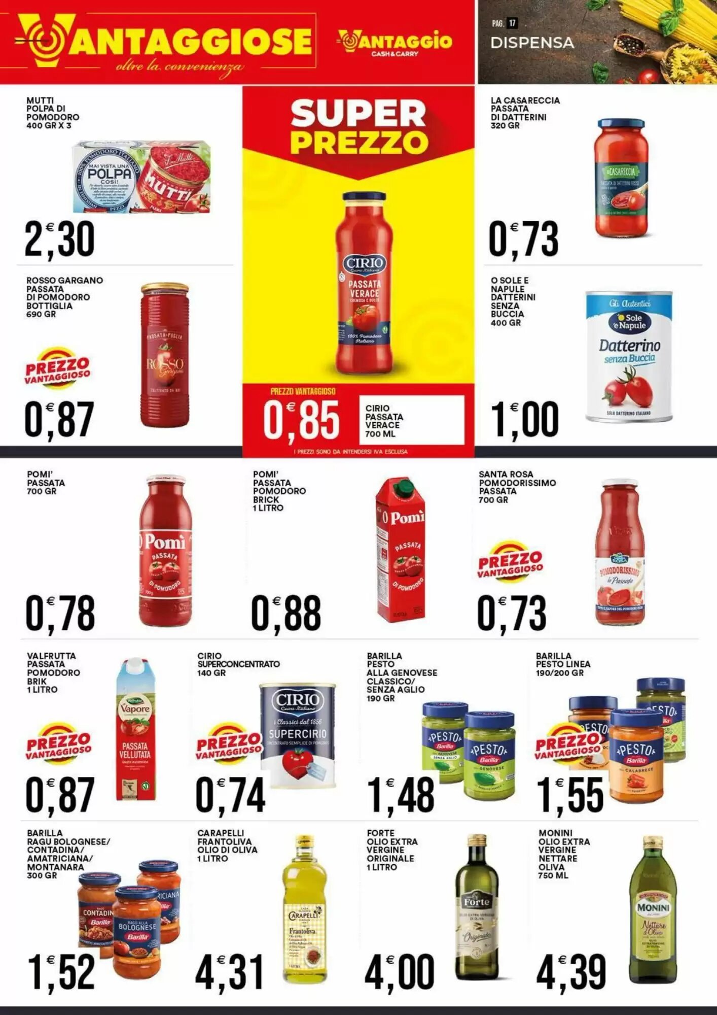 Volantino promozionale Vantaggio Cash&Carry  valide dal 05/10/2026 - Pagina 18.