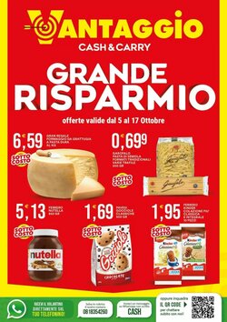 Volantino promozionale Vantaggio Cash&Carry  valide dal 05/10/2026