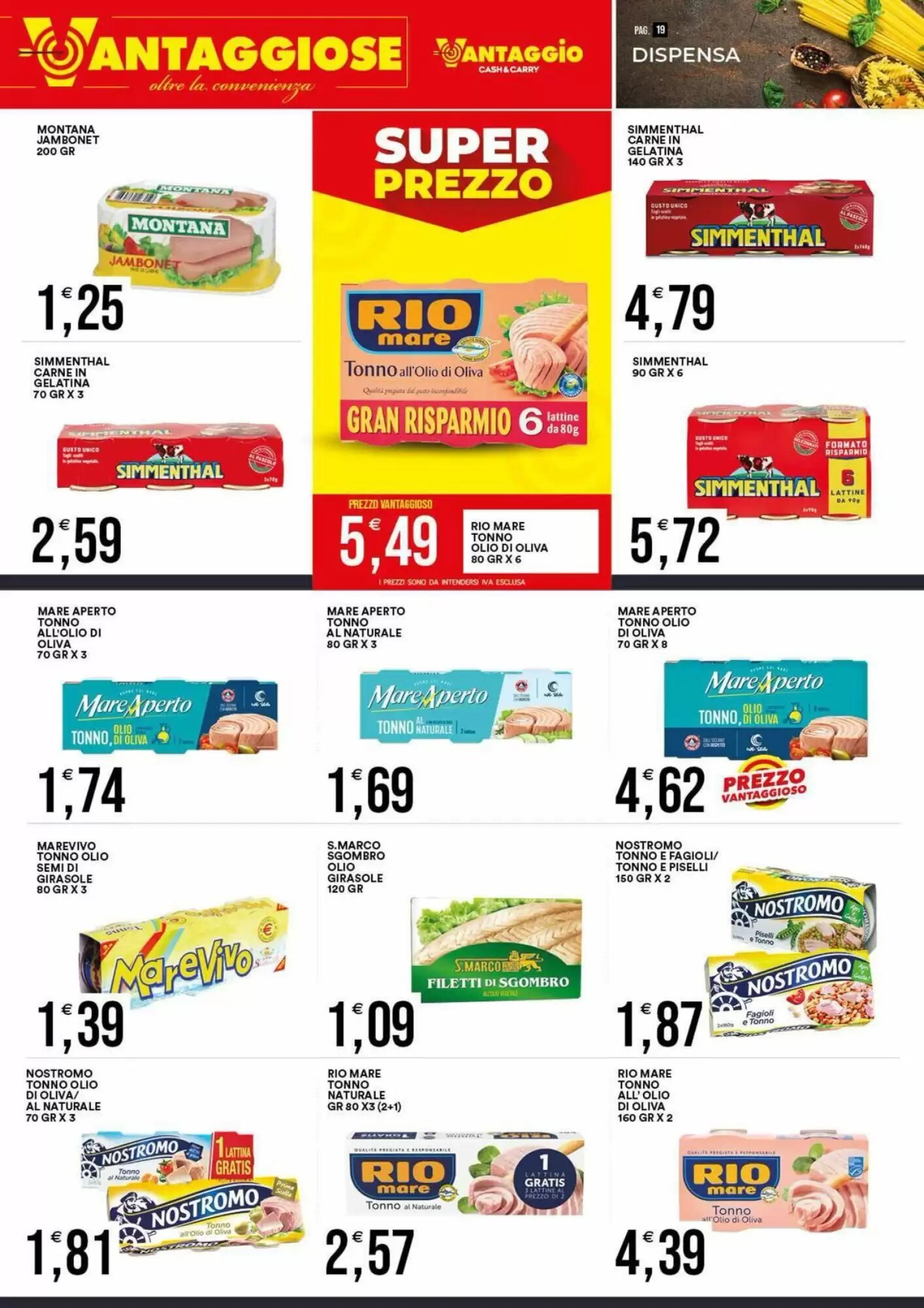 Volantino promozionale Vantaggio Cash&Carry  valide dal 05/10/2026 - Pagina 20.