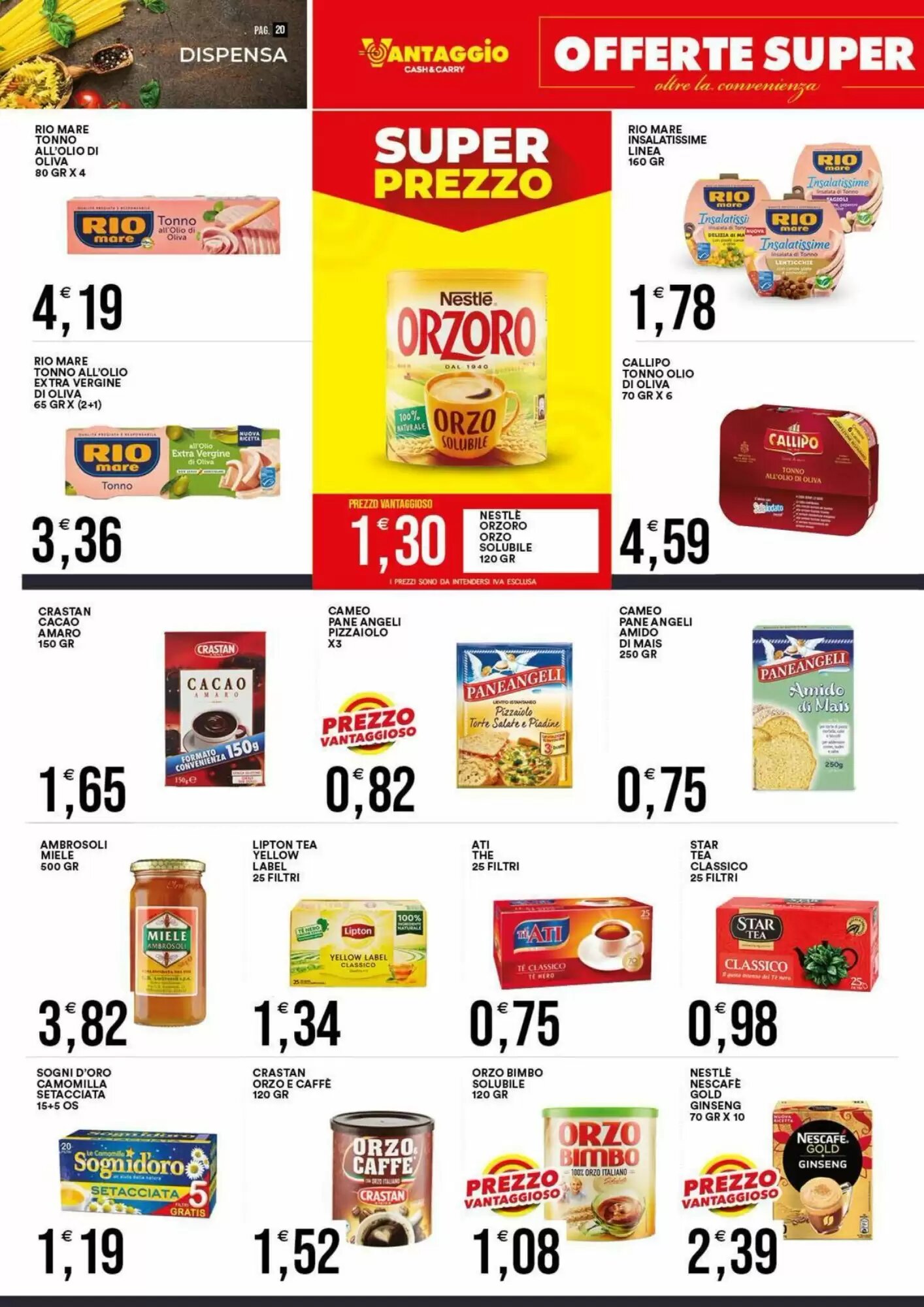 Volantino promozionale Vantaggio Cash&Carry  valide dal 05/10/2026 - Pagina 21.