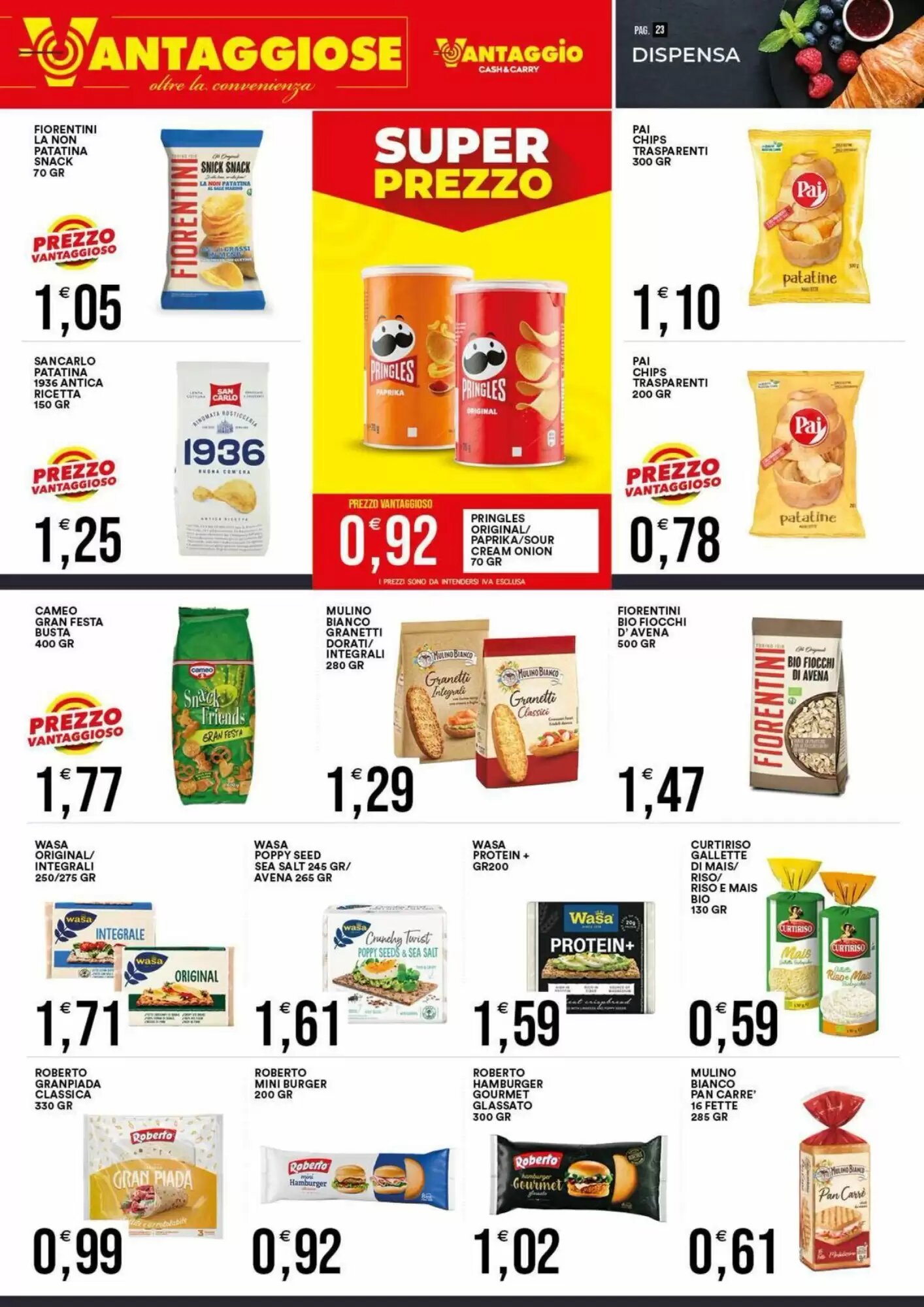 Volantino promozionale Vantaggio Cash&Carry  valide dal 05/10/2026 - Pagina 24.