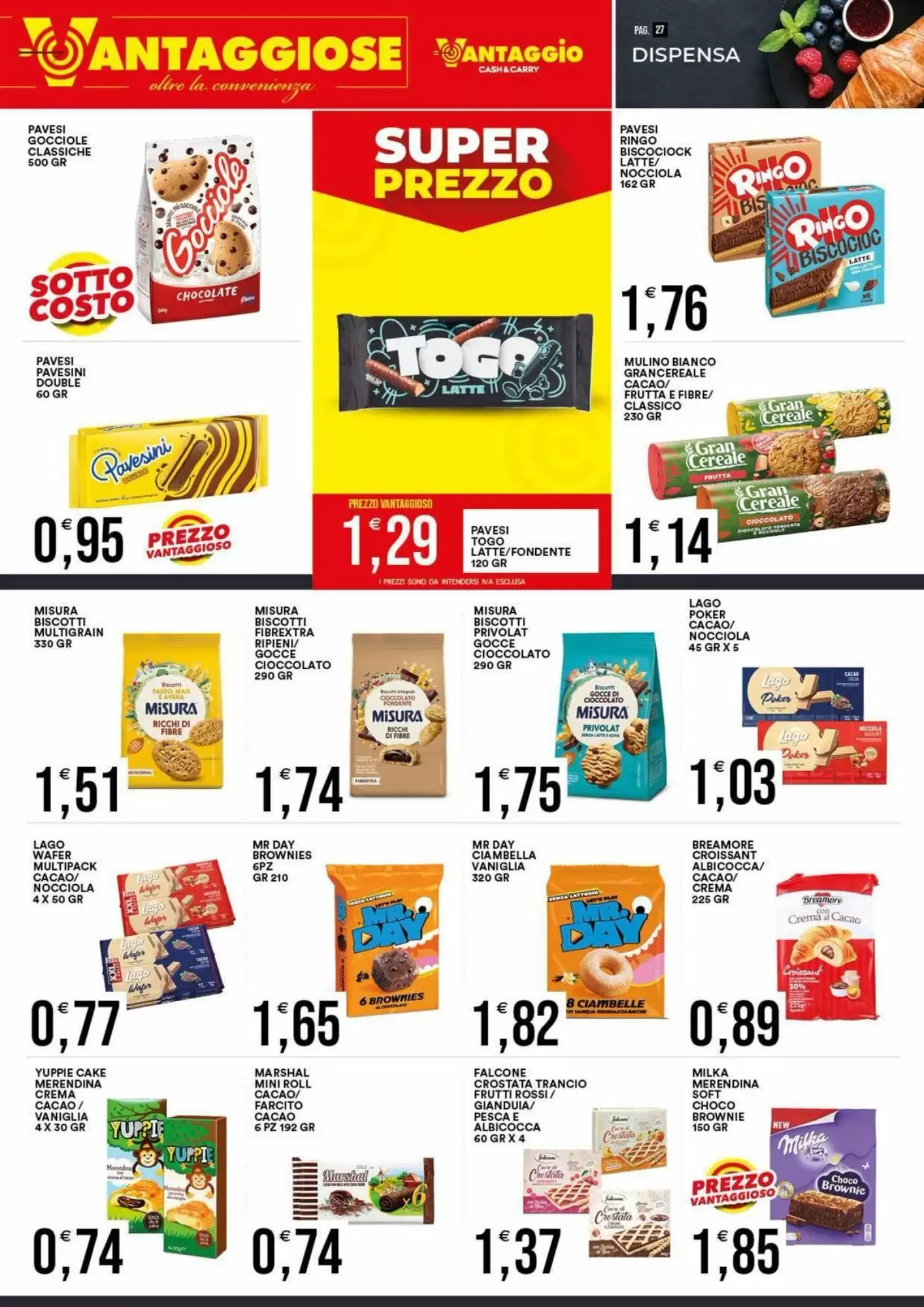 Volantino promozionale Vantaggio Cash&Carry  valide dal 05/10/2026 - Pagina 28.
