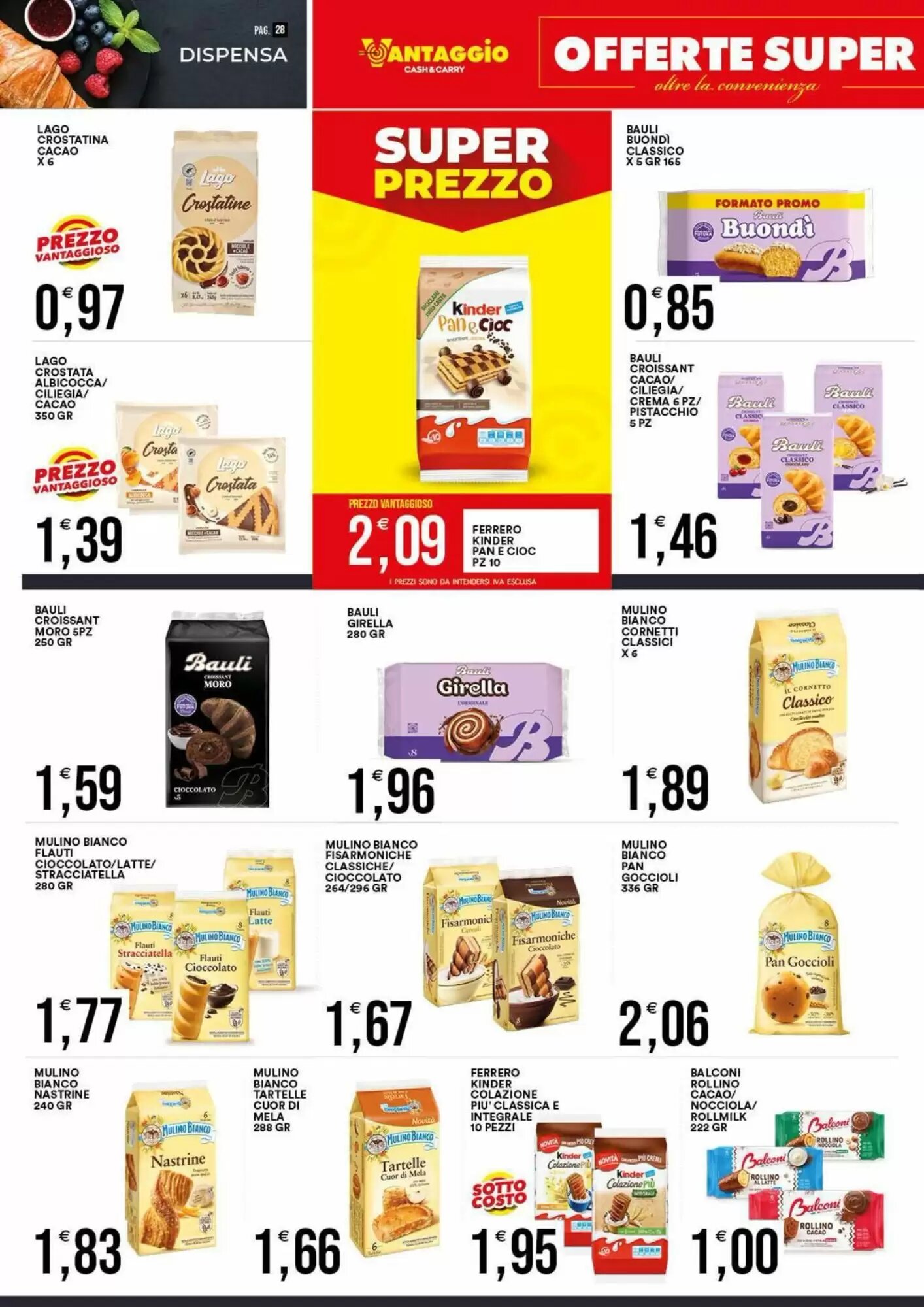 Volantino promozionale Vantaggio Cash&Carry  valide dal 05/10/2026 - Pagina 29.