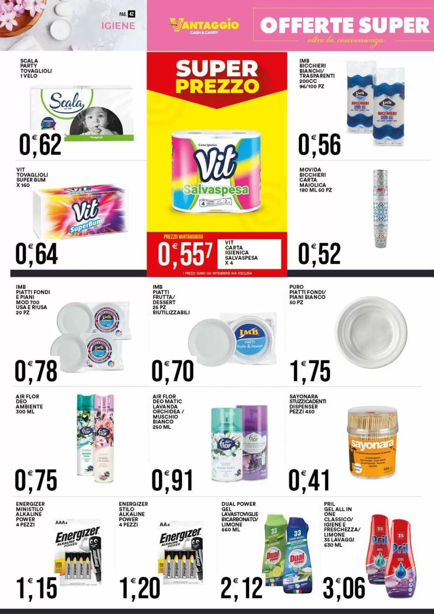 Volantino promozionale Vantaggio Cash&Carry  valide dal 05/10/2026 - Pagina 45.
