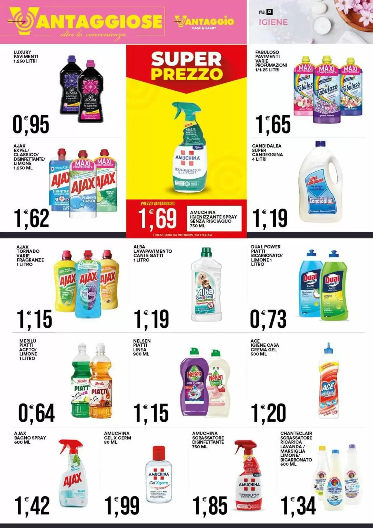 Volantino promozionale Vantaggio Cash&Carry  valide dal 05/10/2026 - Pagina 46.