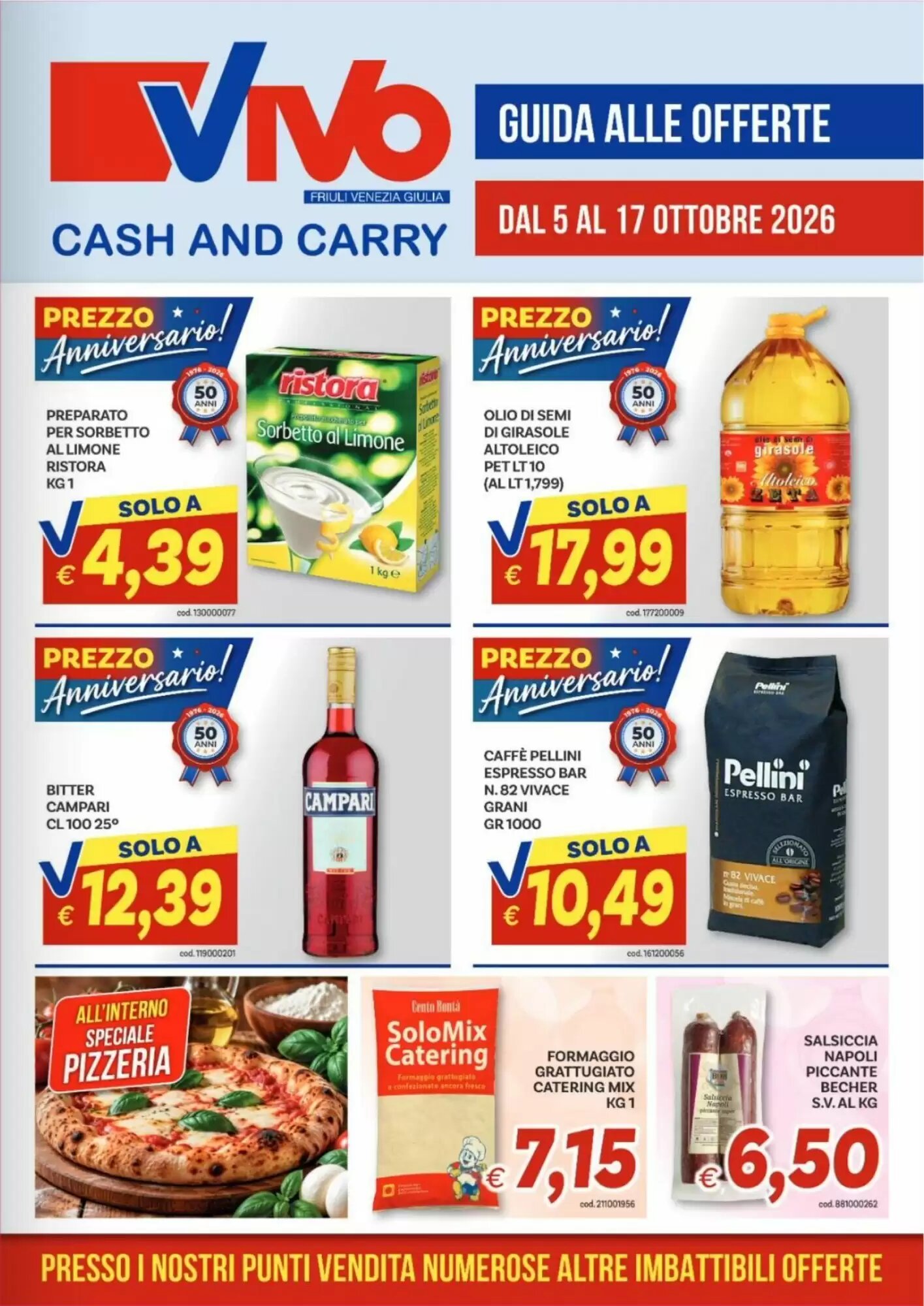 Volantino promozionale Vivo Supermercati  valide dal 05/10/2026 - Pagina 1.