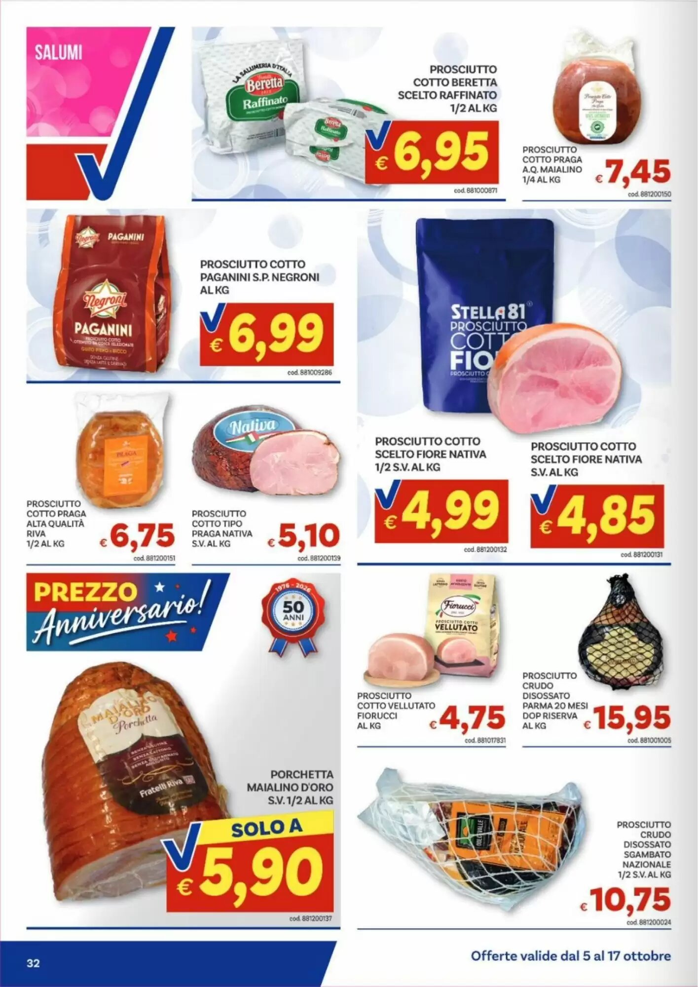 Volantino promozionale Vivo Supermercati  valide dal 05/10/2026 - Pagina 32.