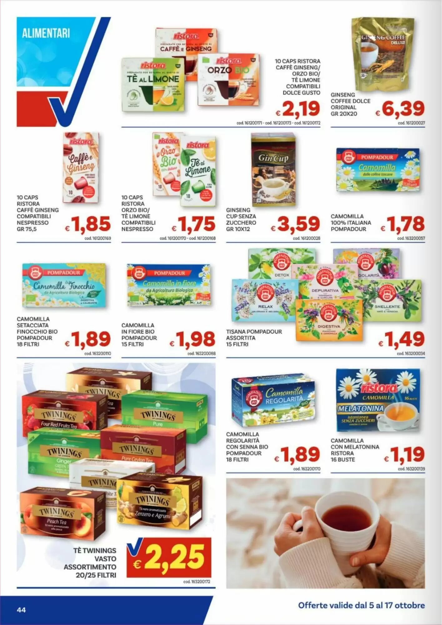Volantino promozionale Vivo Supermercati  valide dal 05/10/2026 - Pagina 44.