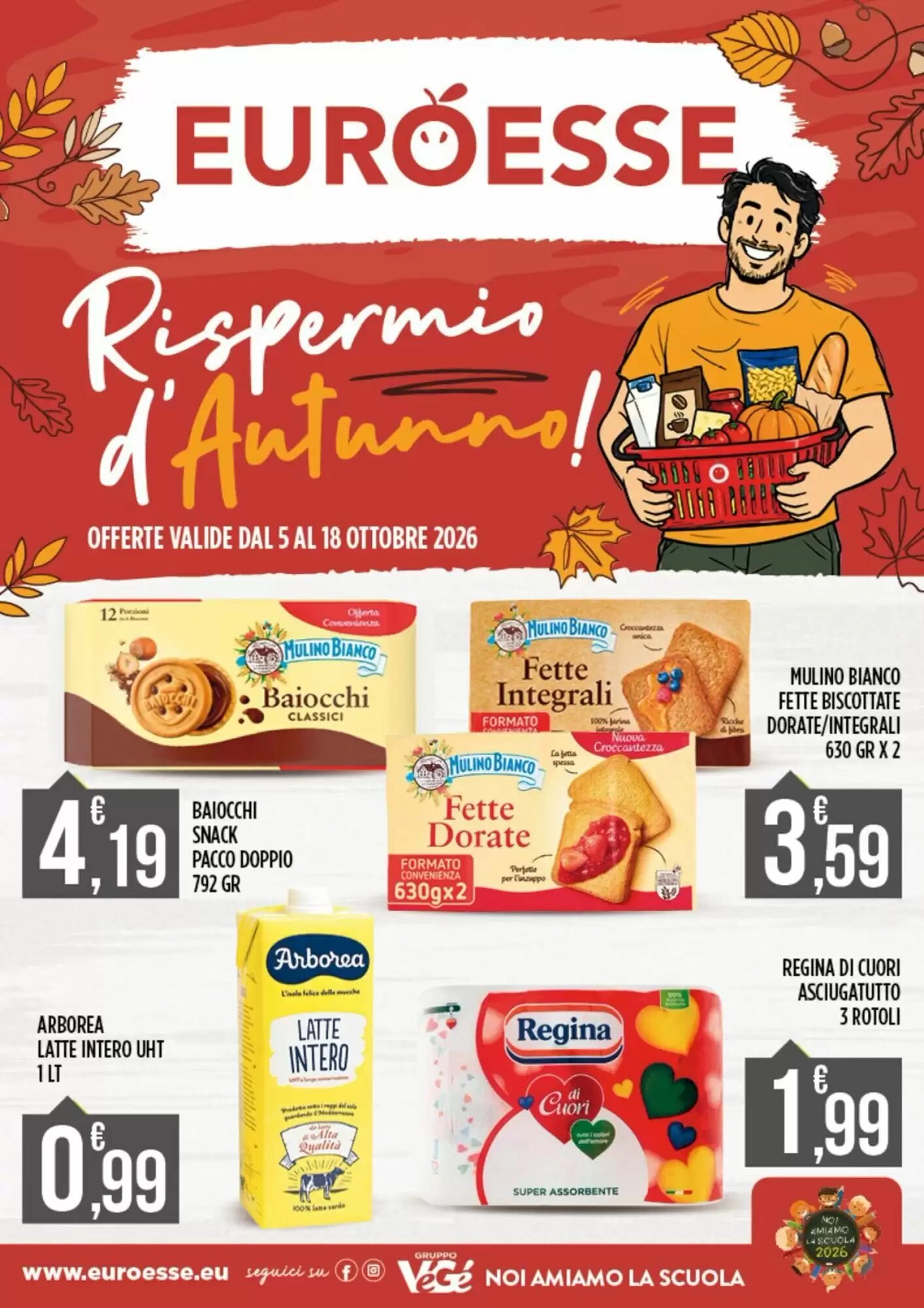 Volantino promozionale Euroesse  valide dal 05/10/2026 - Pagina 1.