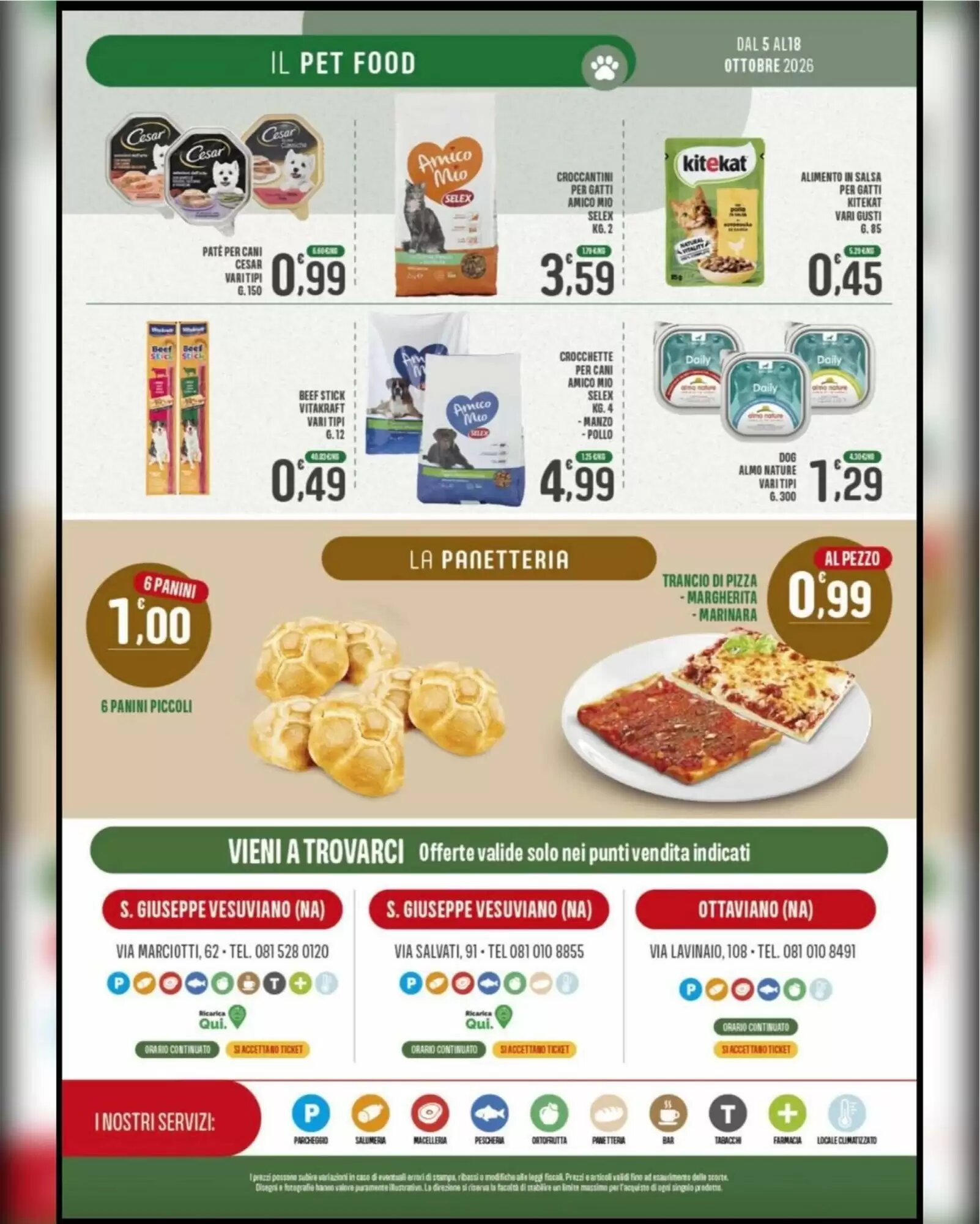 Volantino promozionale La Mimosa Supermercati  valide dal 05/10/2026 - Pagina 16.