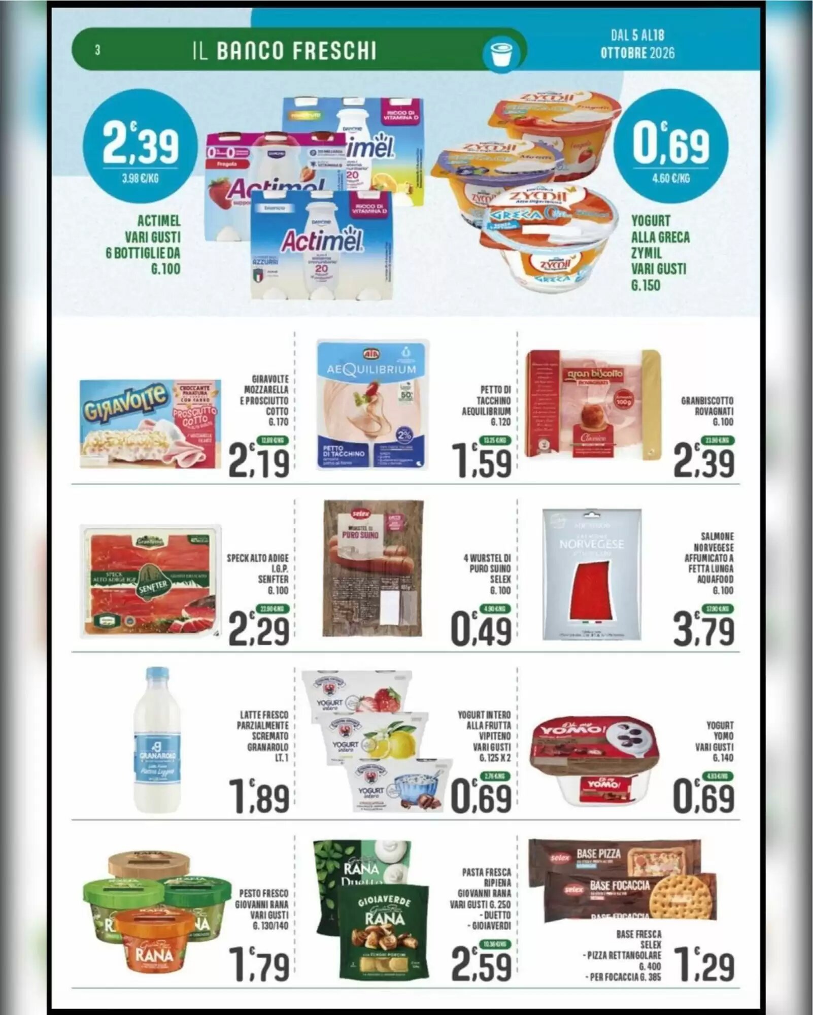 Volantino promozionale La Mimosa Supermercati  valide dal 05/10/2026 - Pagina 3.