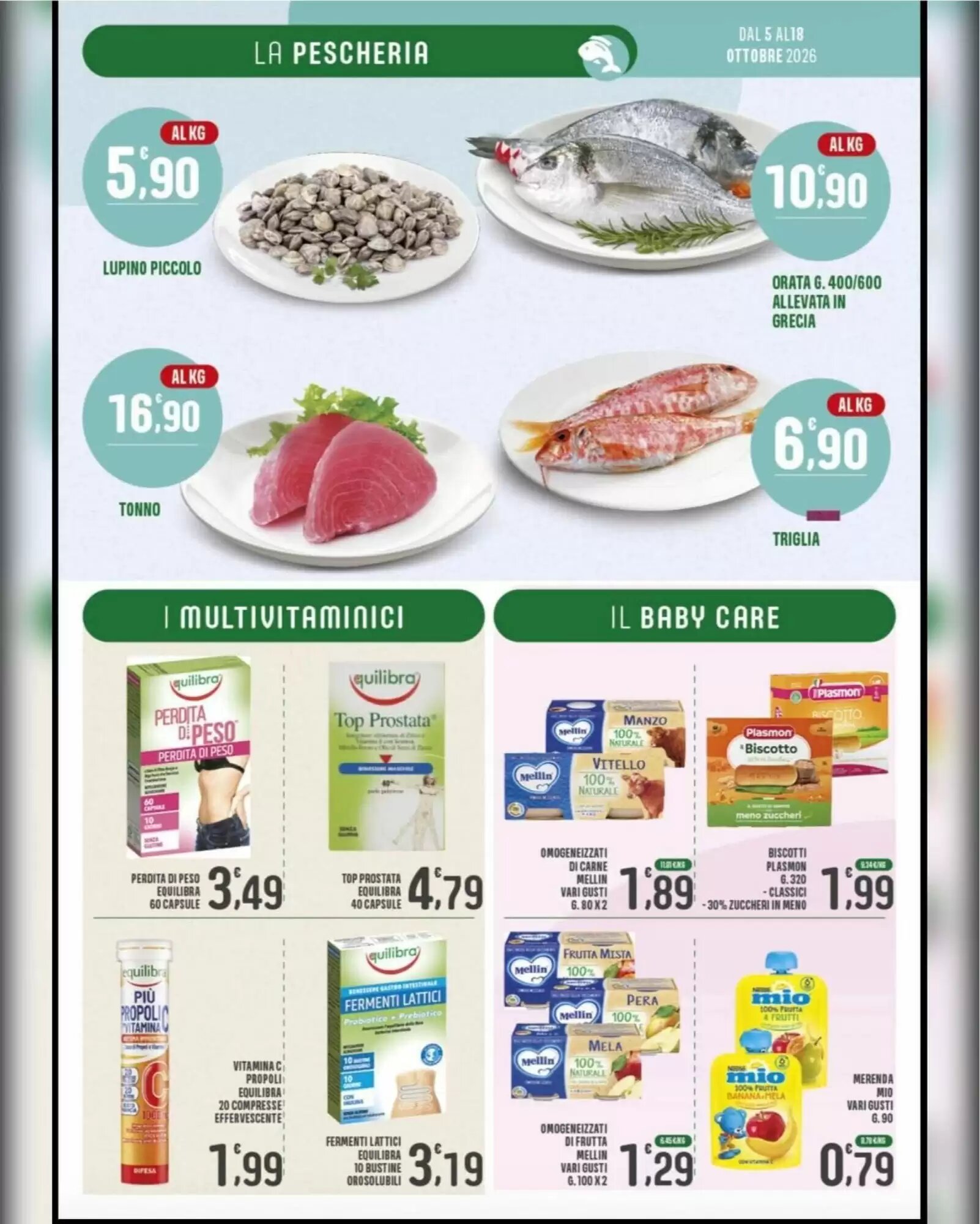 Volantino promozionale La Mimosa Supermercati  valide dal 05/10/2026 - Pagina 8.