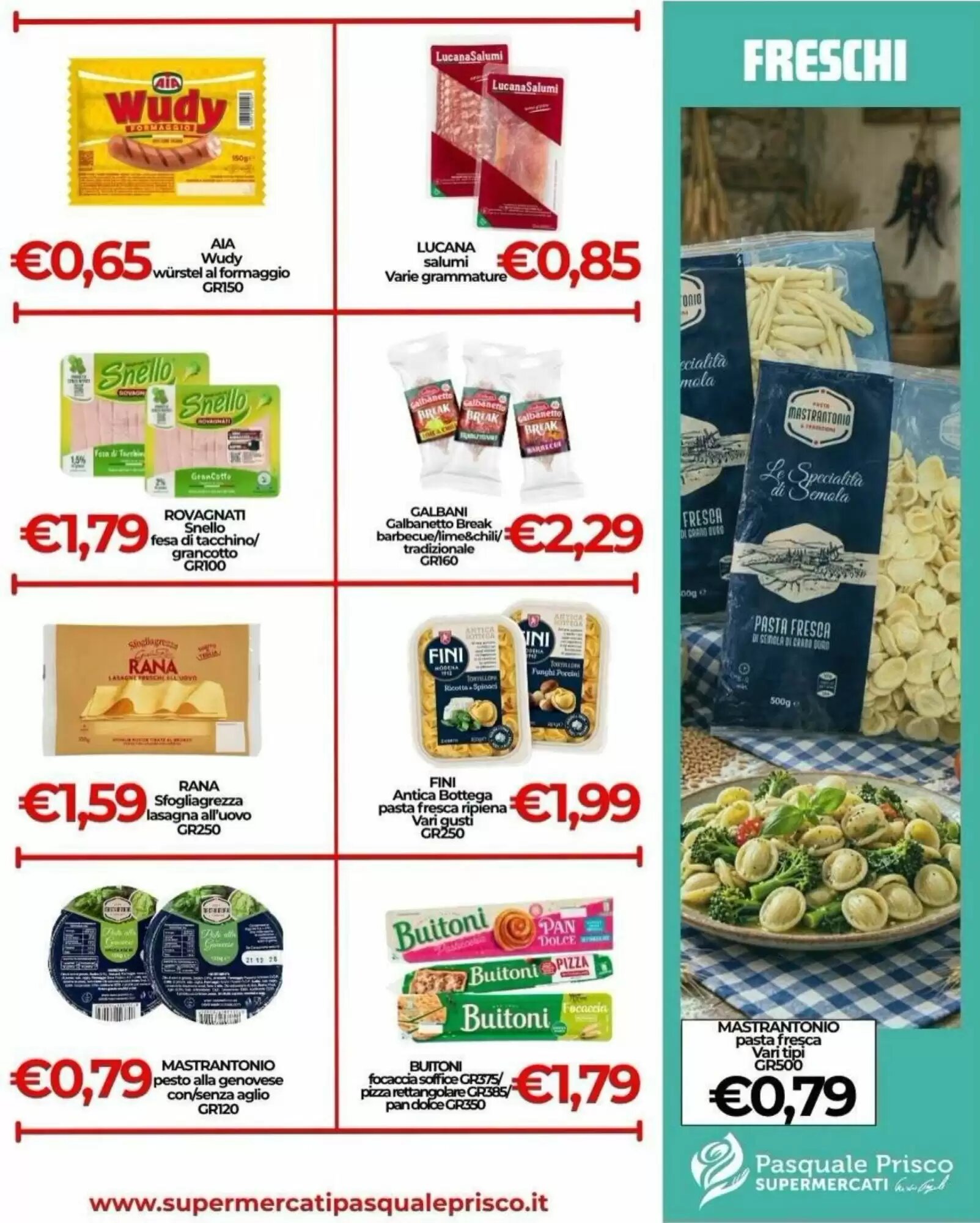 Volantino promozionale Supermercati Pasquale Prisco valide dal 05/10/2026 - Pagina 1.