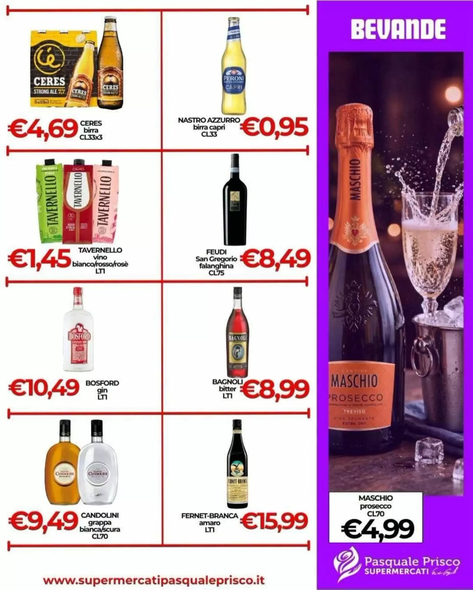 Volantino promozionale Supermercati Pasquale Prisco  valide dal 05/10/2026 - Pagina 7.
