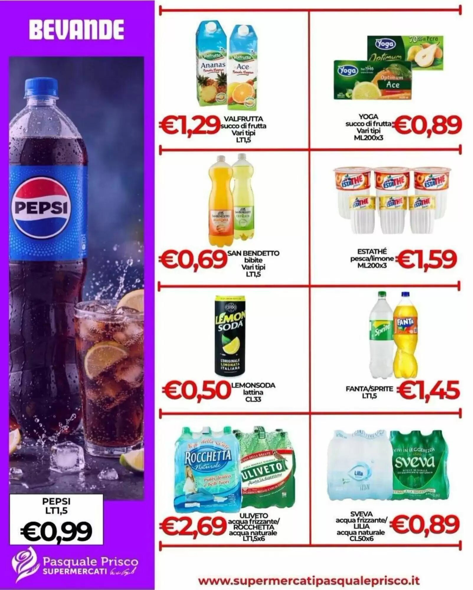 Volantino promozionale Supermercati Pasquale Prisco  valide dal 05/10/2026 - Pagina 8.
