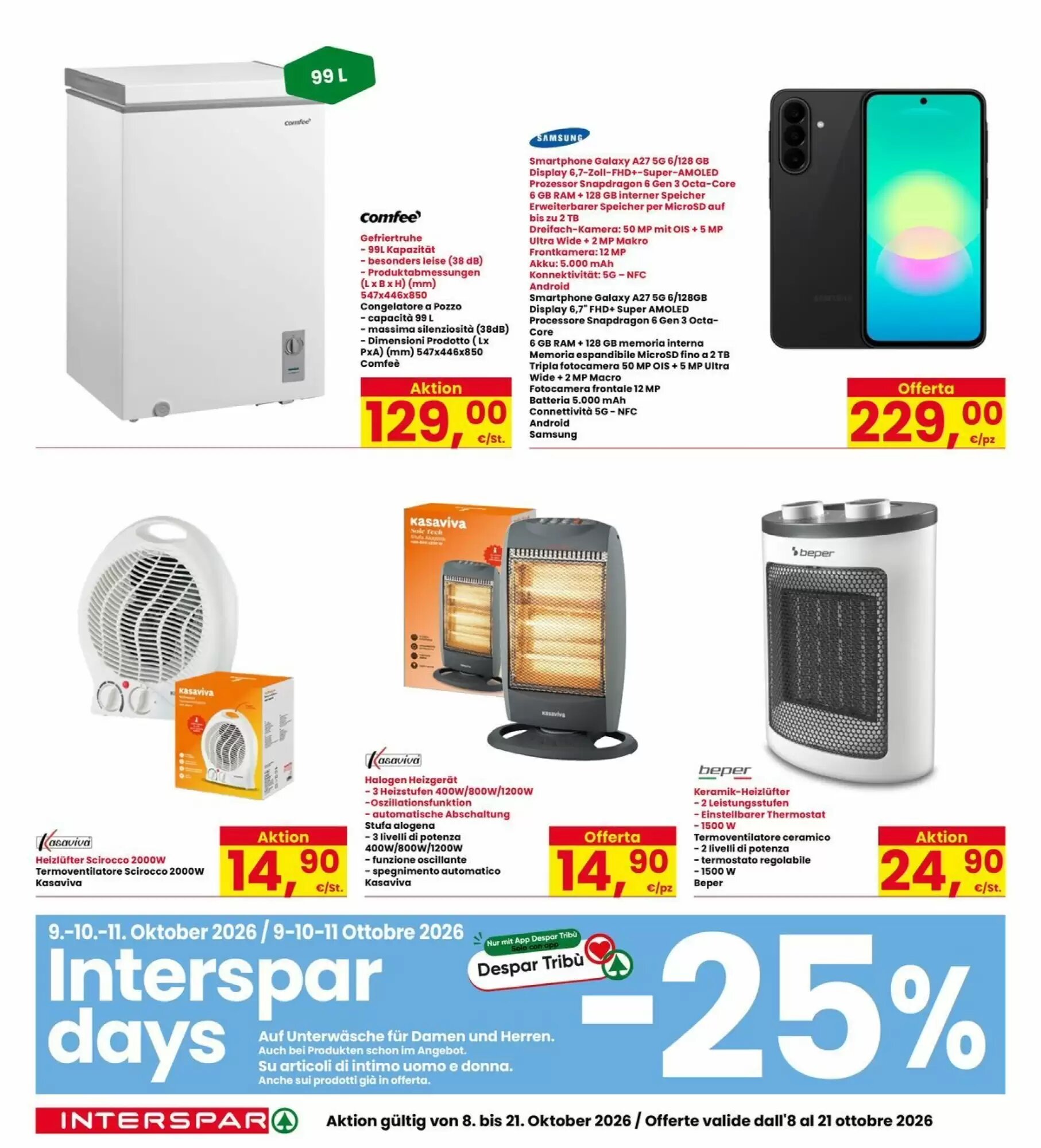 Volantino promozionale Interspar  valide dal 05/10/2026 - Pagina 32.