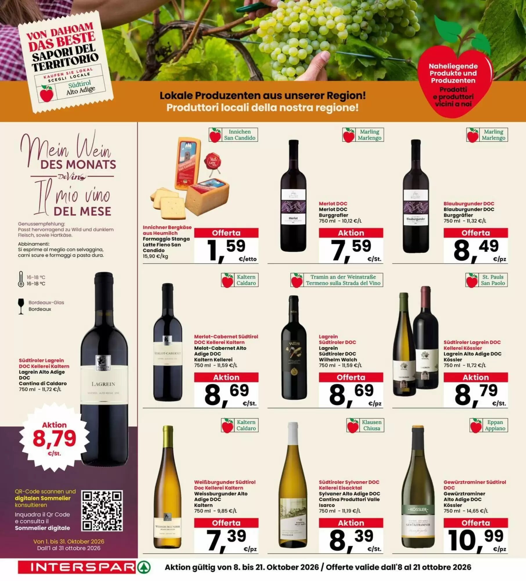 Volantino promozionale Interspar  valide dal 05/10/2026 - Pagina 8.