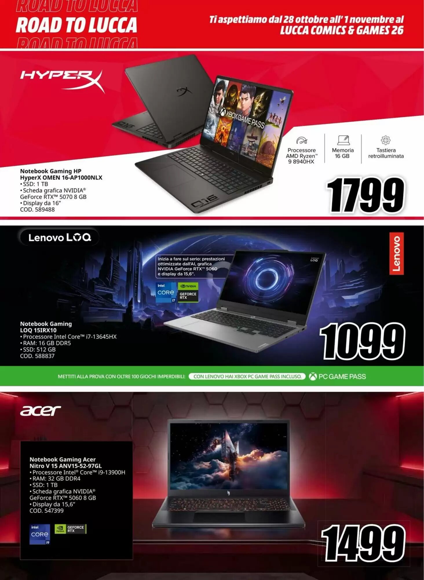 Volantino promozionale MediaWorld  valide dal 05/10/2026 - Pagina 2.