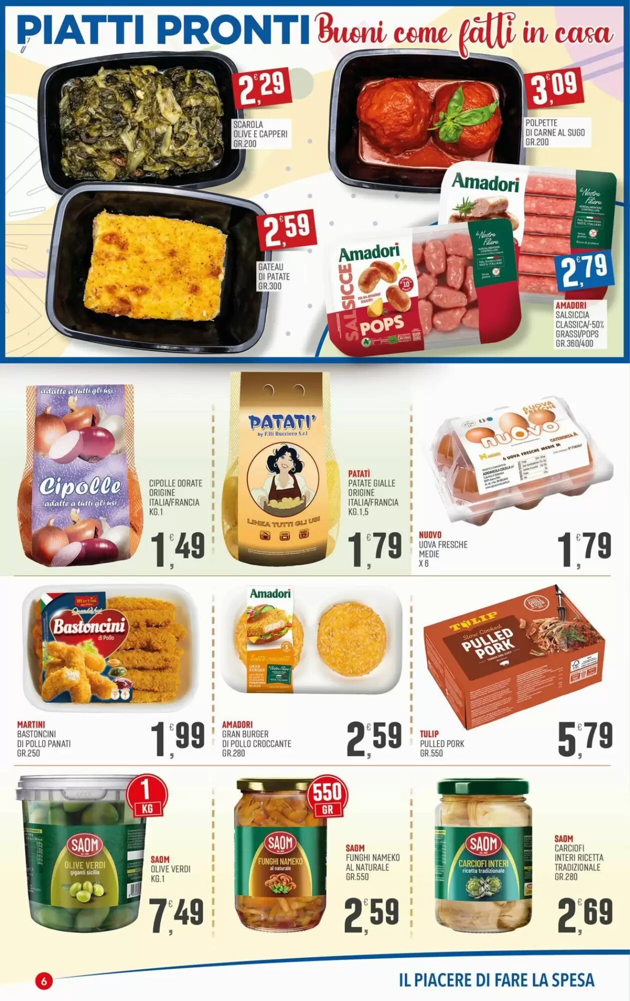 Volantino promozionale Marketpiù  valide dal 05/10/2026 - Pagina 6.