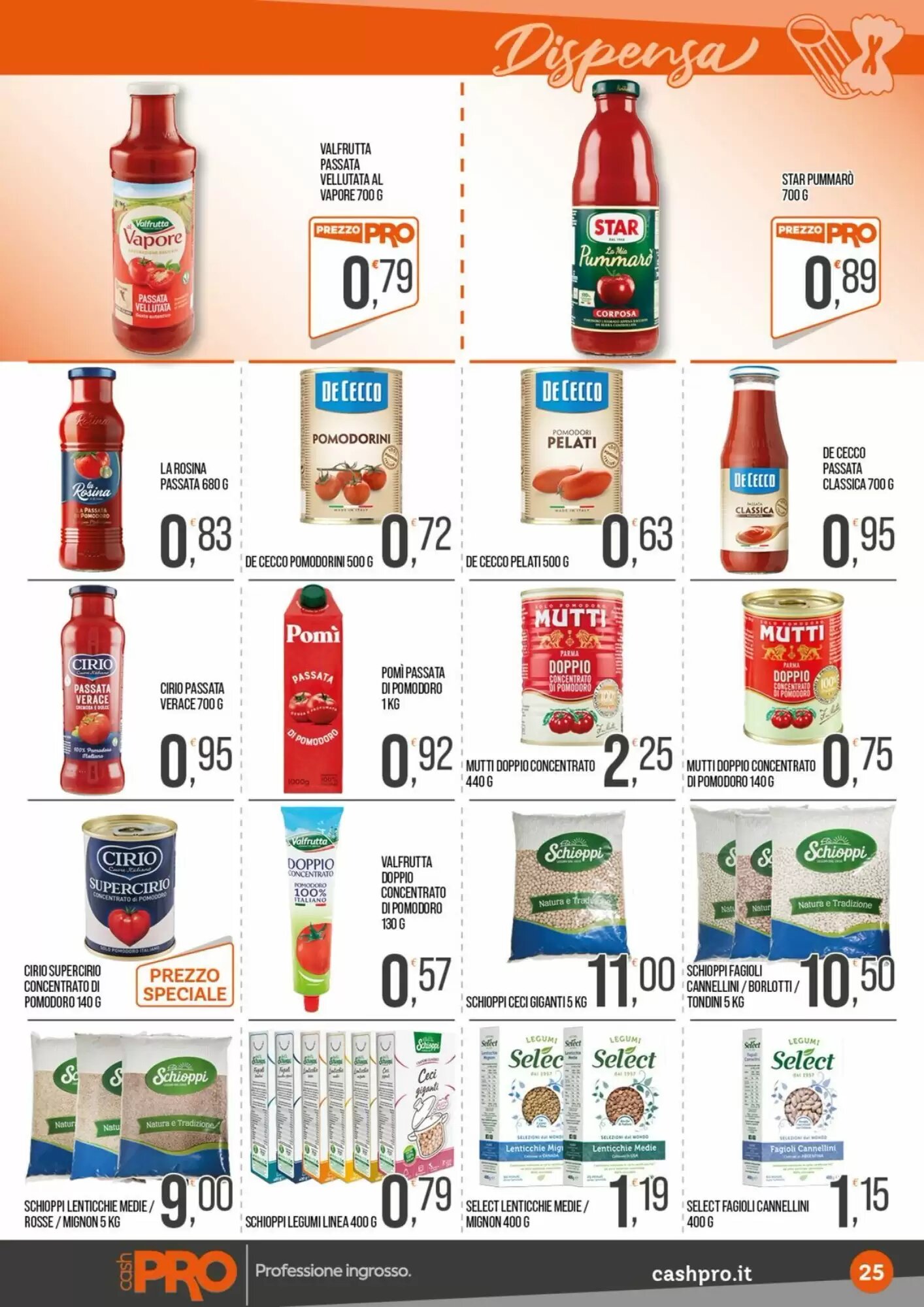 Volantino promozionale Cash pro  valide dal 05/10/2026 - Pagina 25.