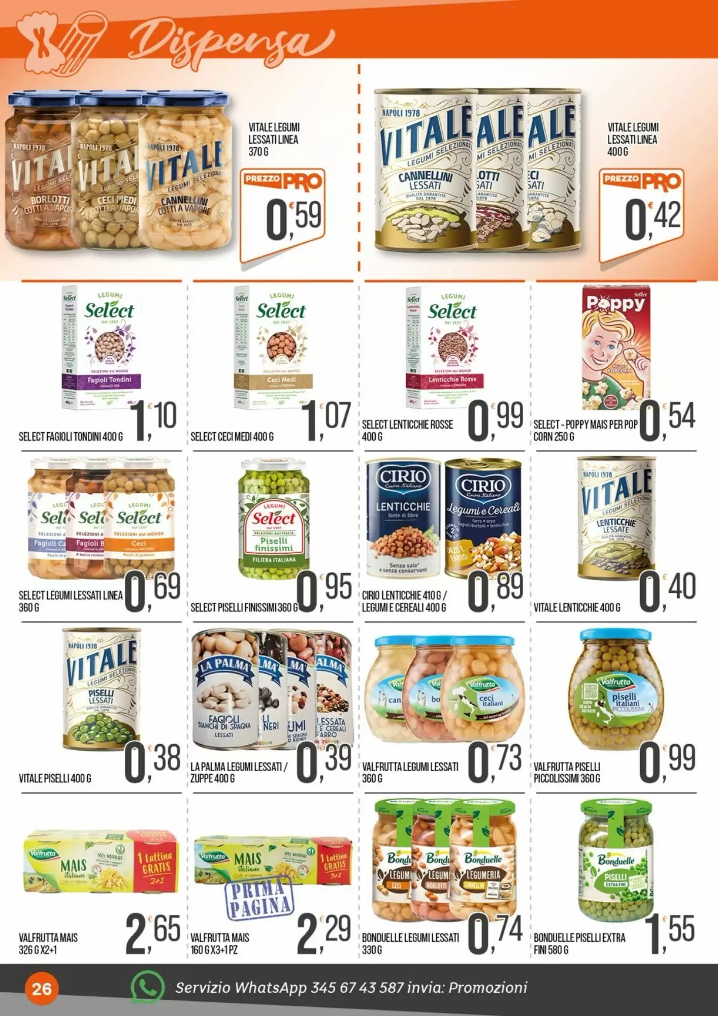Volantino promozionale Cash pro  valide dal 05/10/2026 - Pagina 26.
