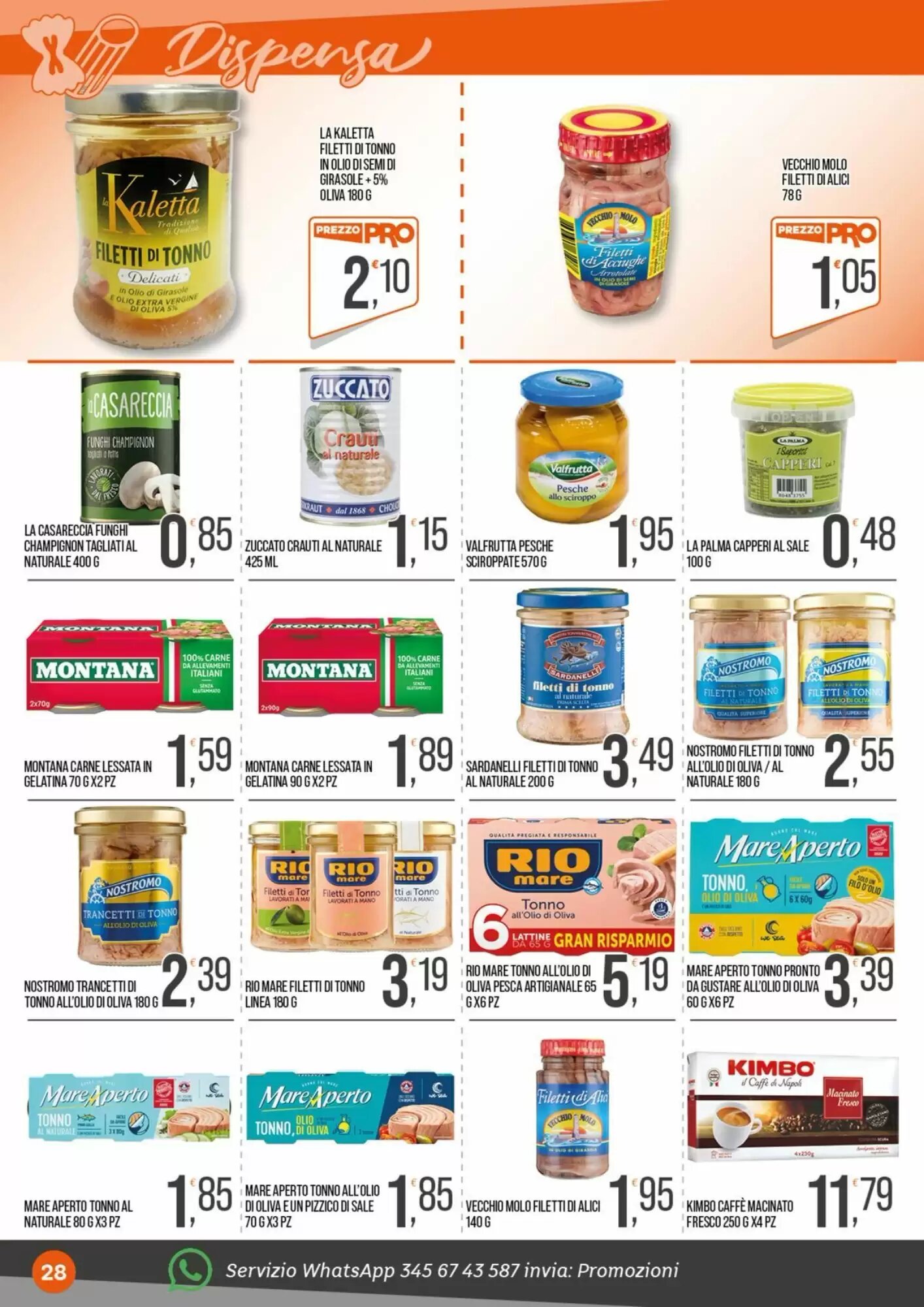 Volantino promozionale Cash pro  valide dal 05/10/2026 - Pagina 28.