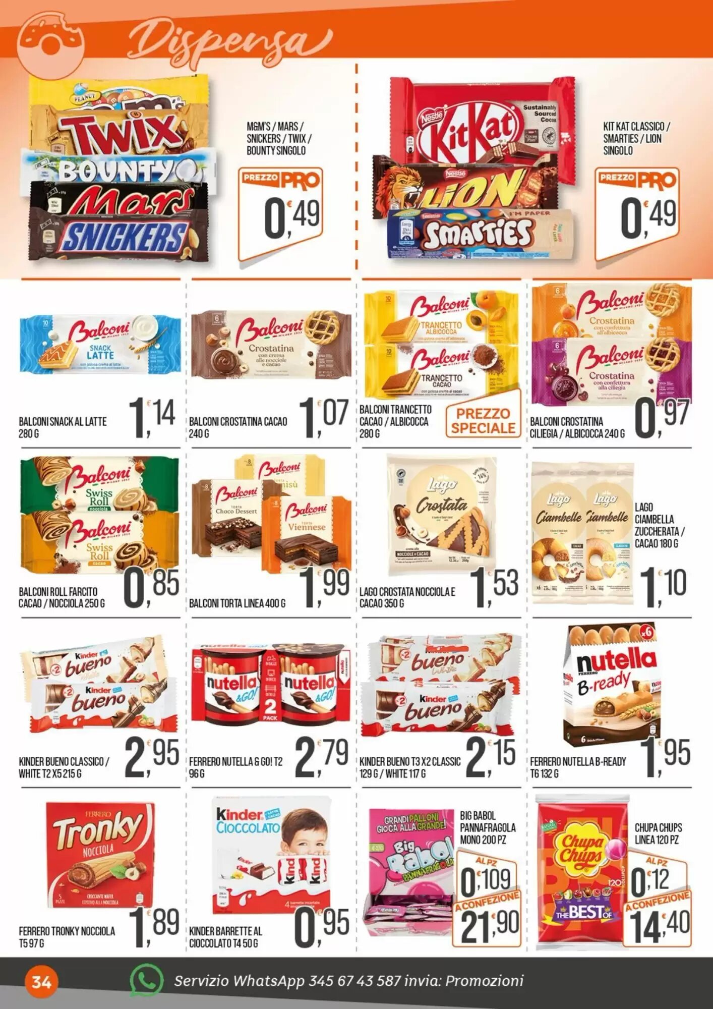 Volantino promozionale Cash pro  valide dal 05/10/2026 - Pagina 34.