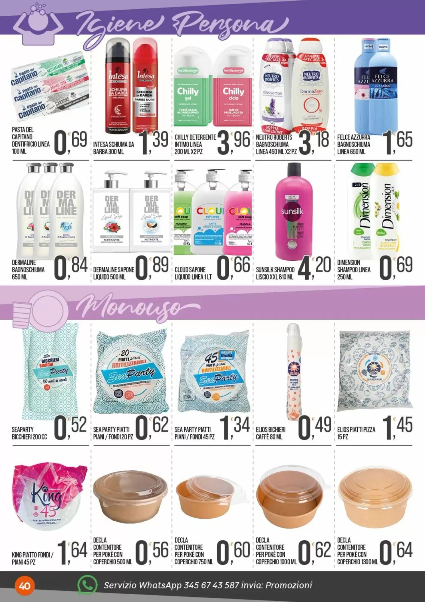 Volantino promozionale Cash pro  valide dal 05/10/2026 - Pagina 40.