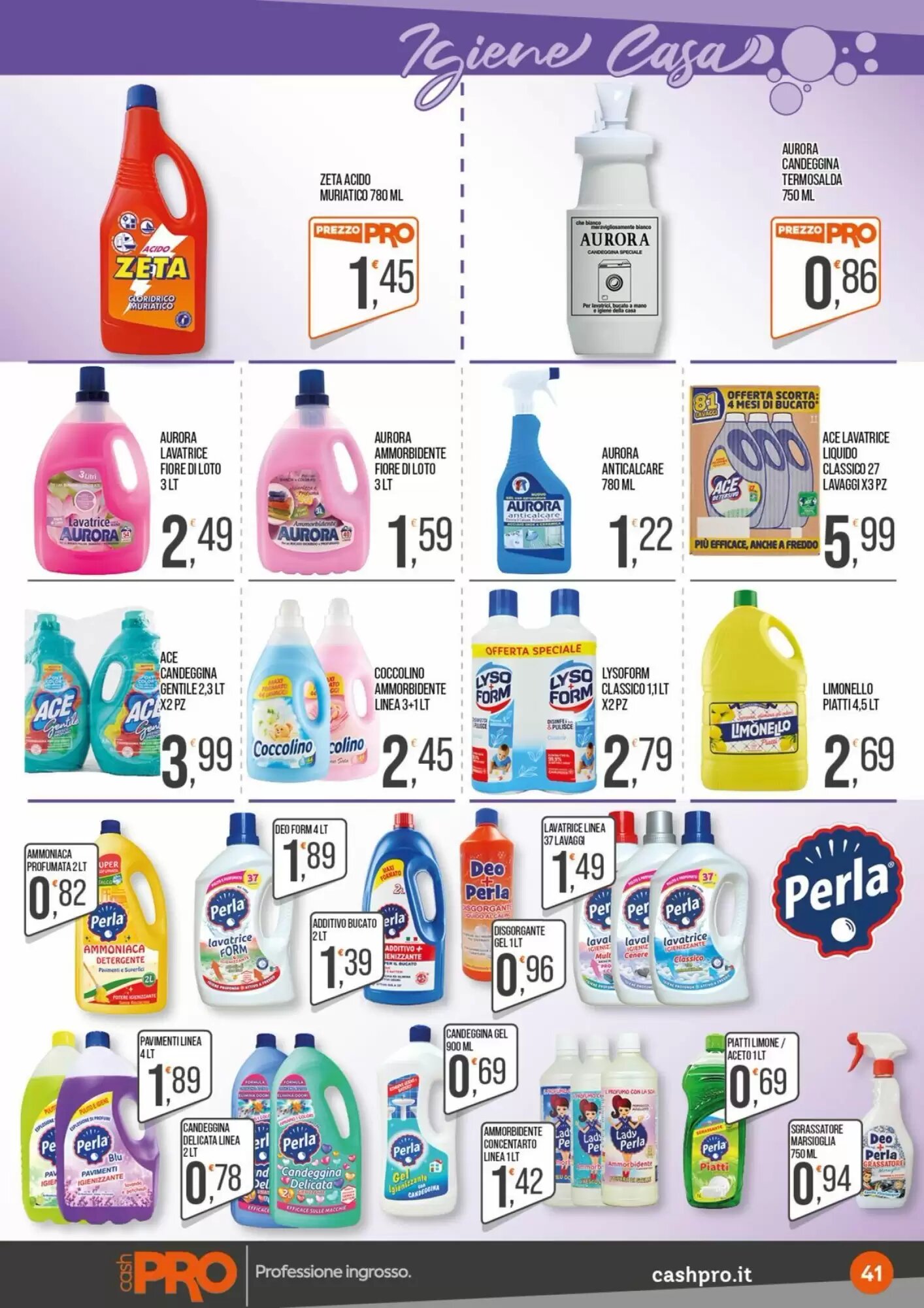 Volantino promozionale Cash pro  valide dal 05/10/2026 - Pagina 41.