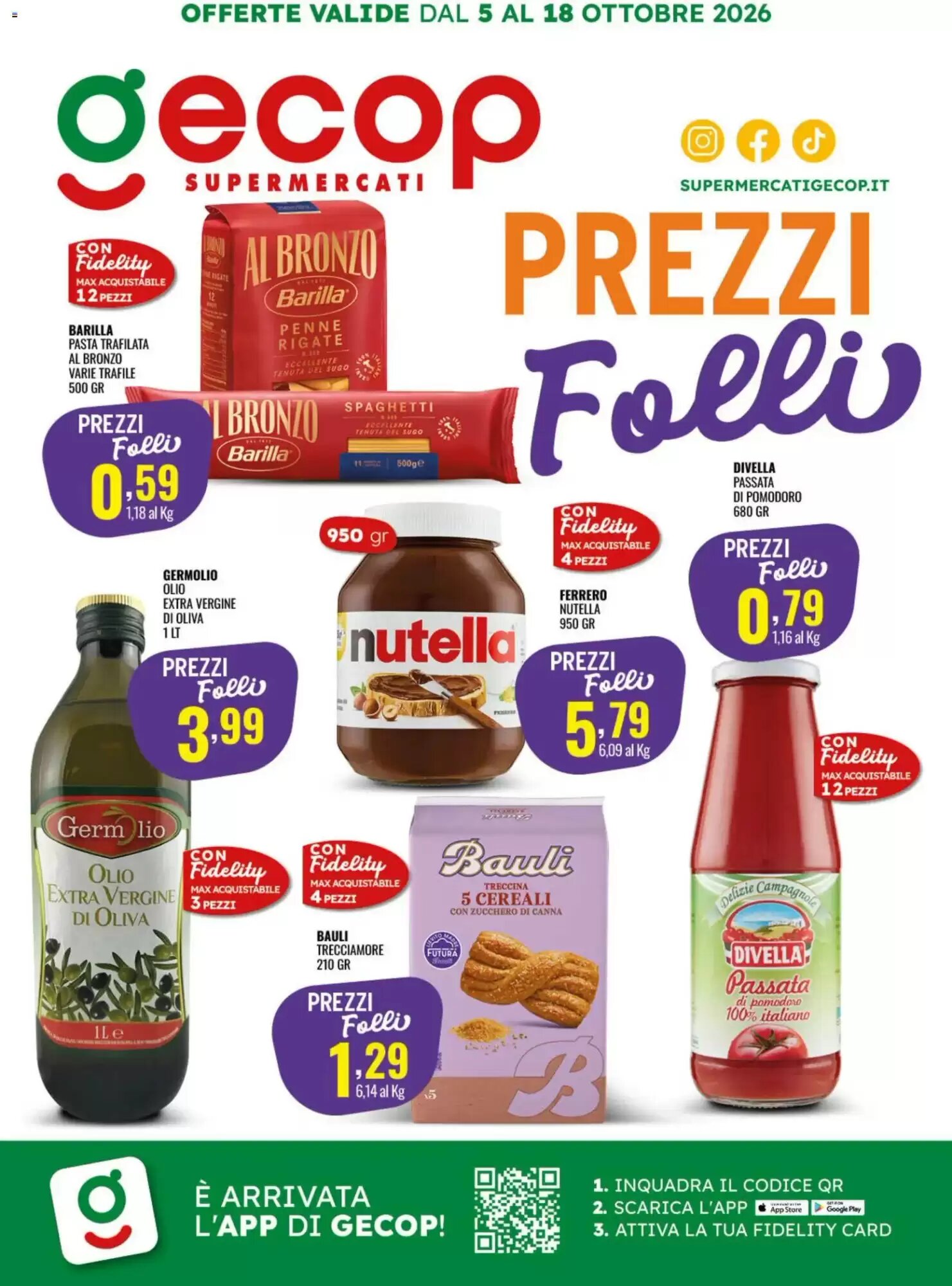 Volantino promozionale Gecop valide dal 05/10/2026 - Pagina 1.