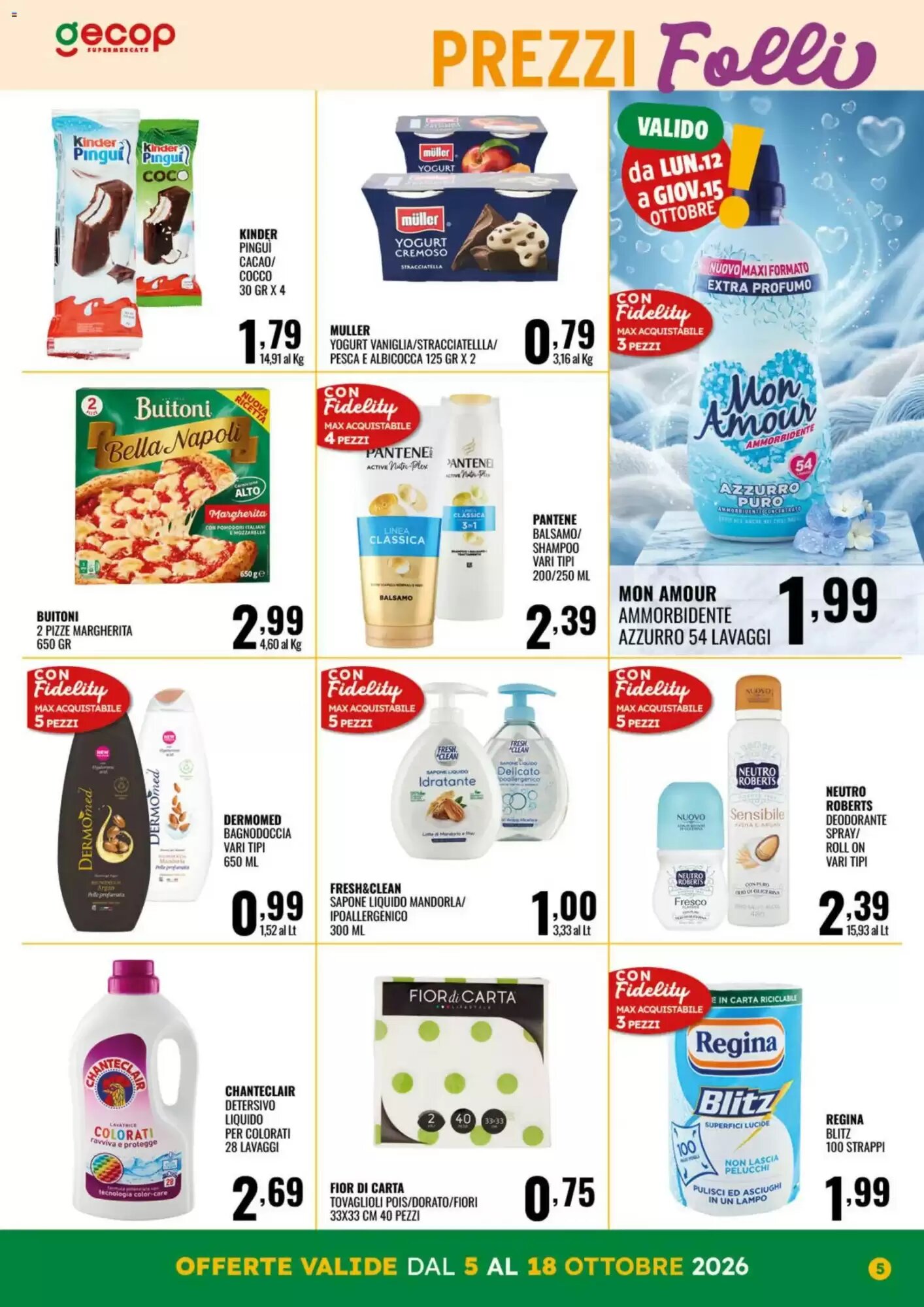 Volantino promozionale Gecop  valide dal 05/10/2026 - Pagina 5.