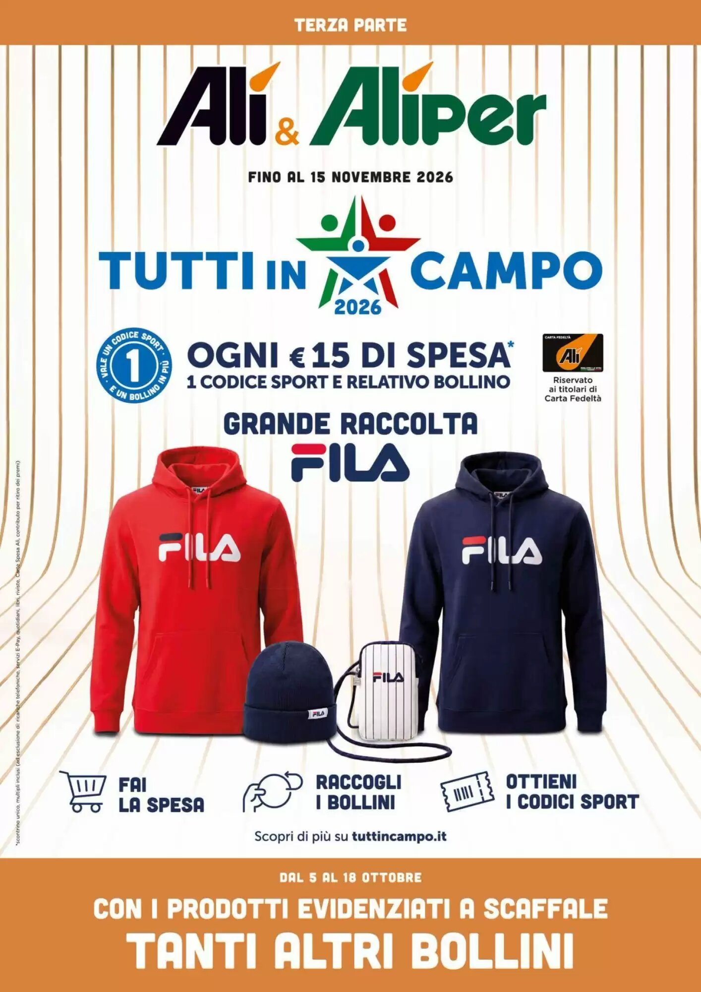 Volantino promozionale Alì  valide dal 05/10/2026 - Pagina 1.