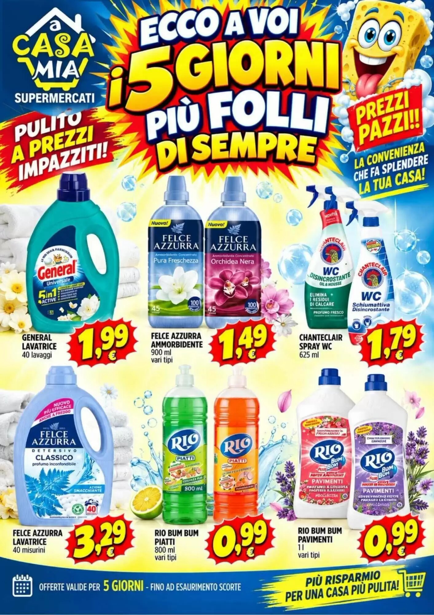Volantino promozionale A Casa Mia  valide dal 05/10/2026 - Pagina 8.